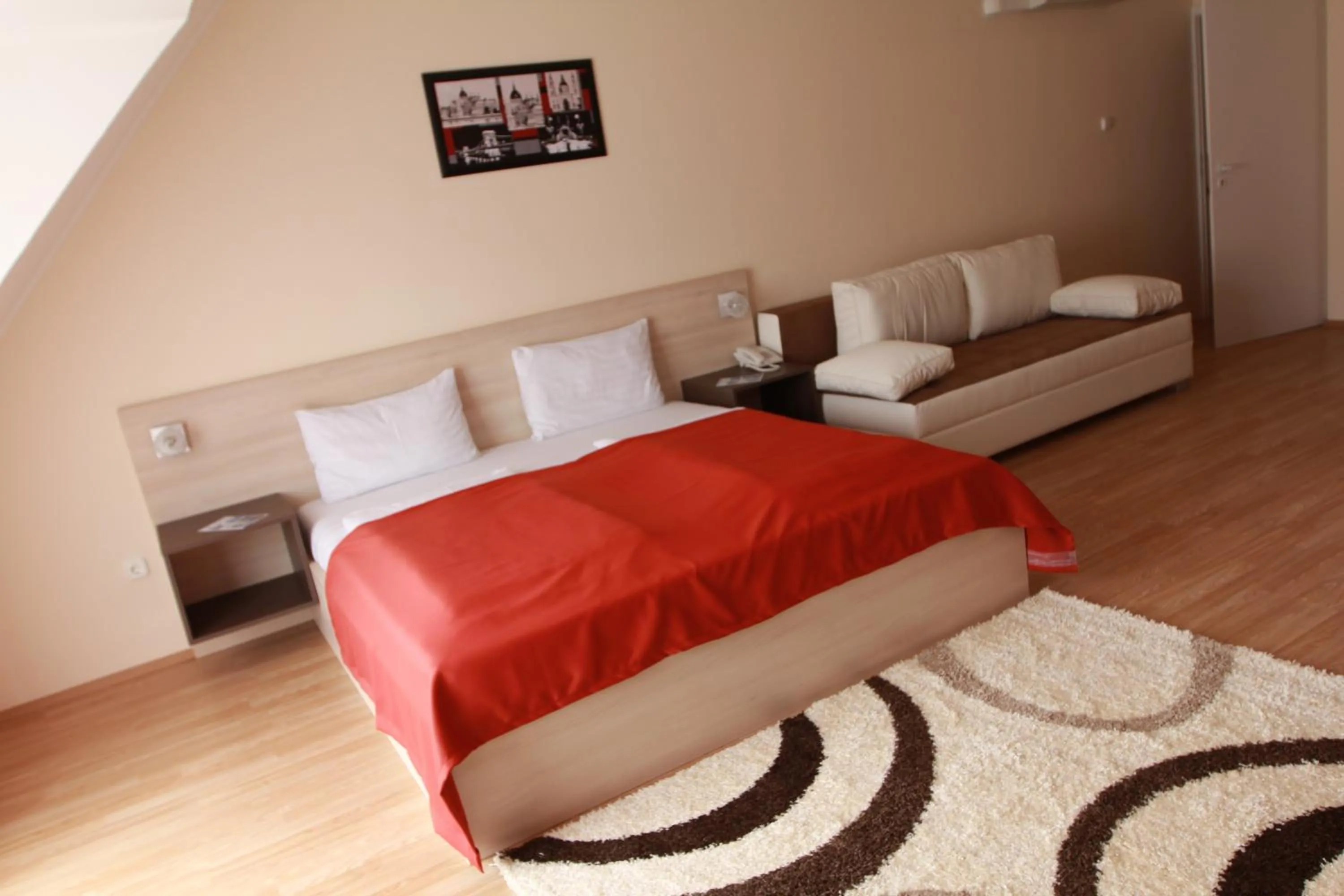 Bedroom, Bed in Triple M Hotel