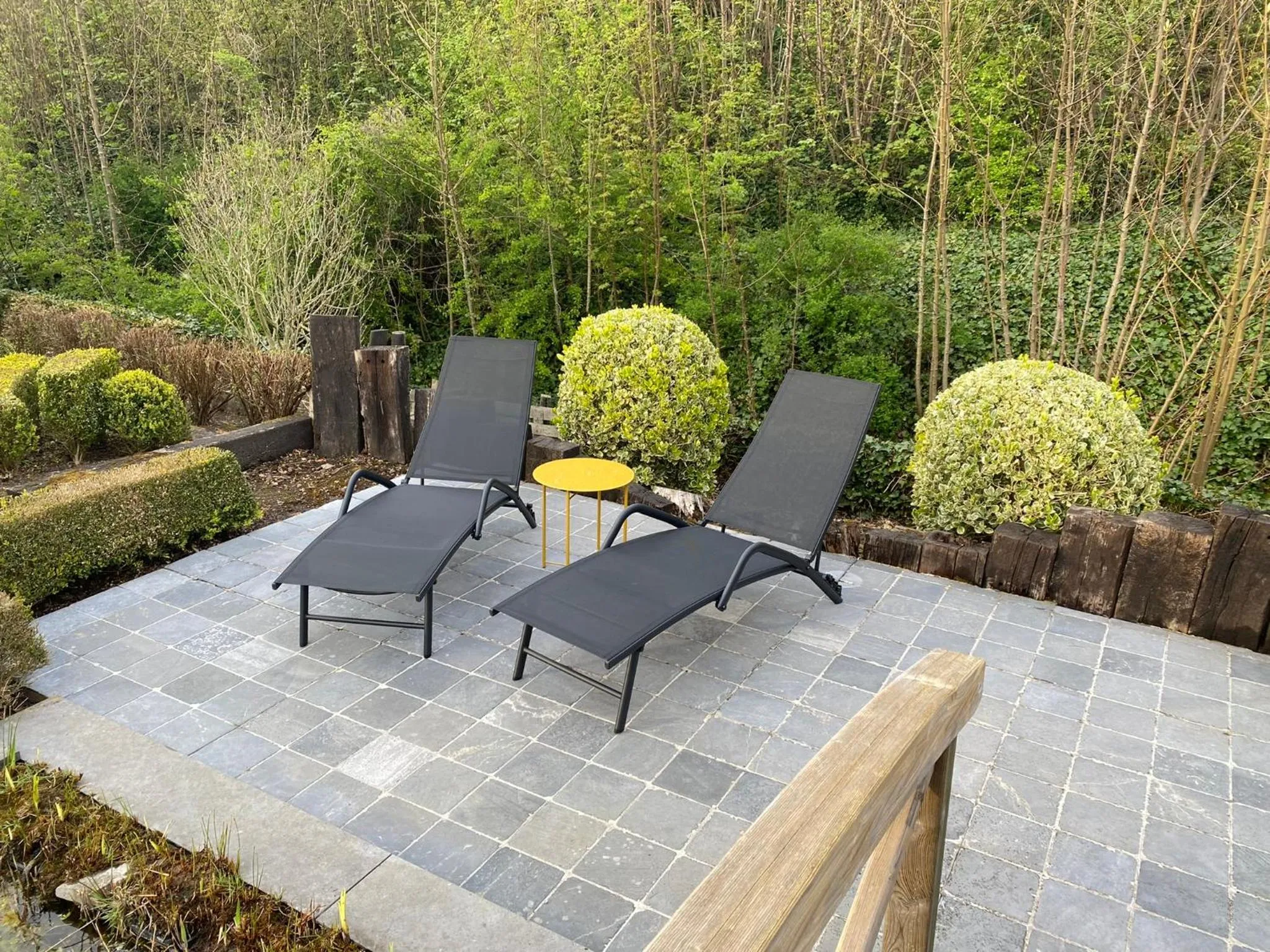 Garden in Hotel de Vaart