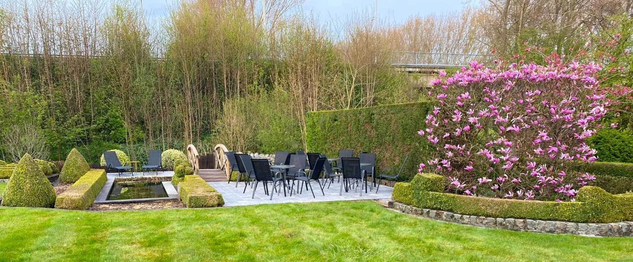 Garden in Hotel de Vaart