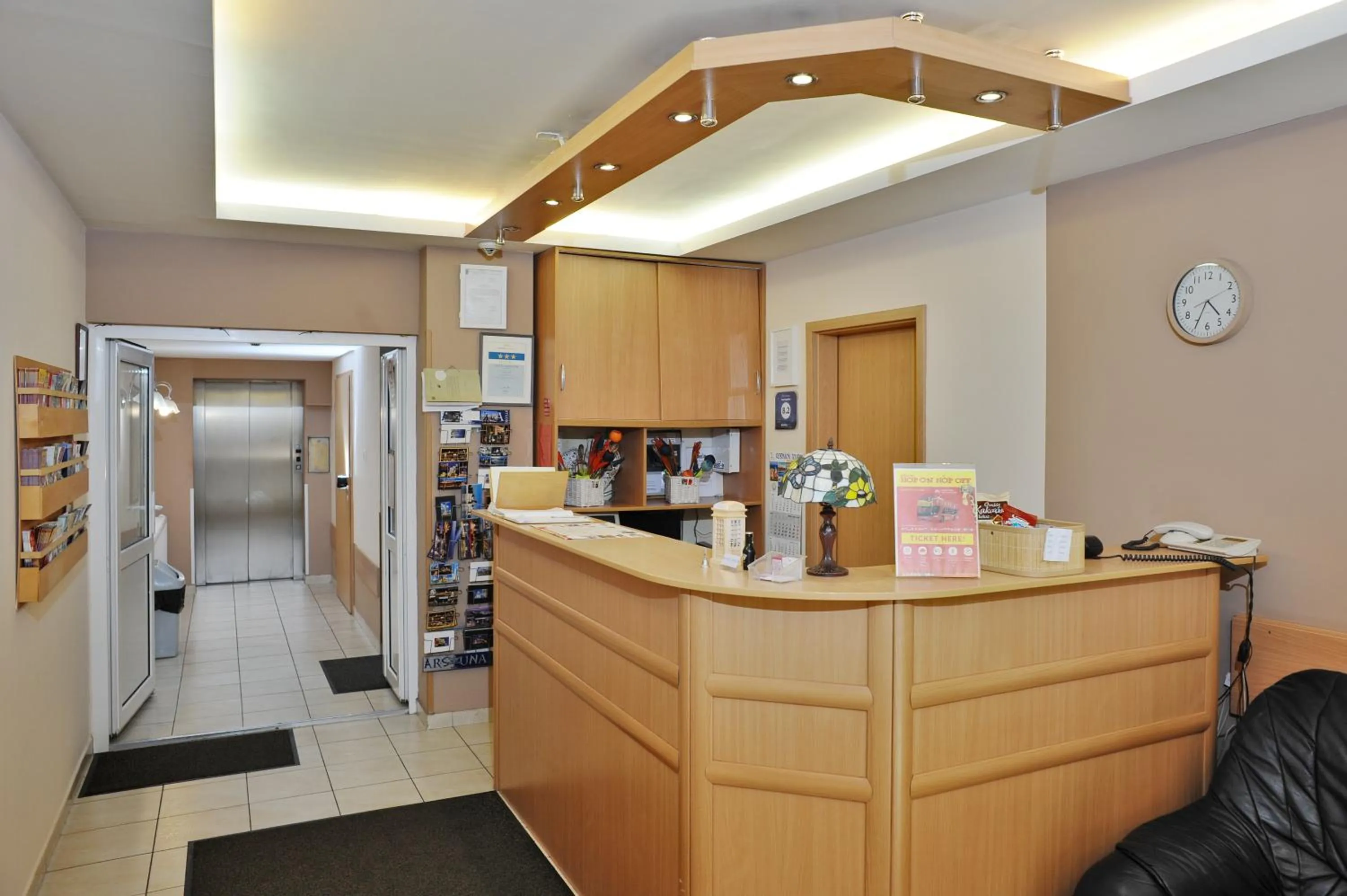 Lobby/Reception in Hotel Papillon