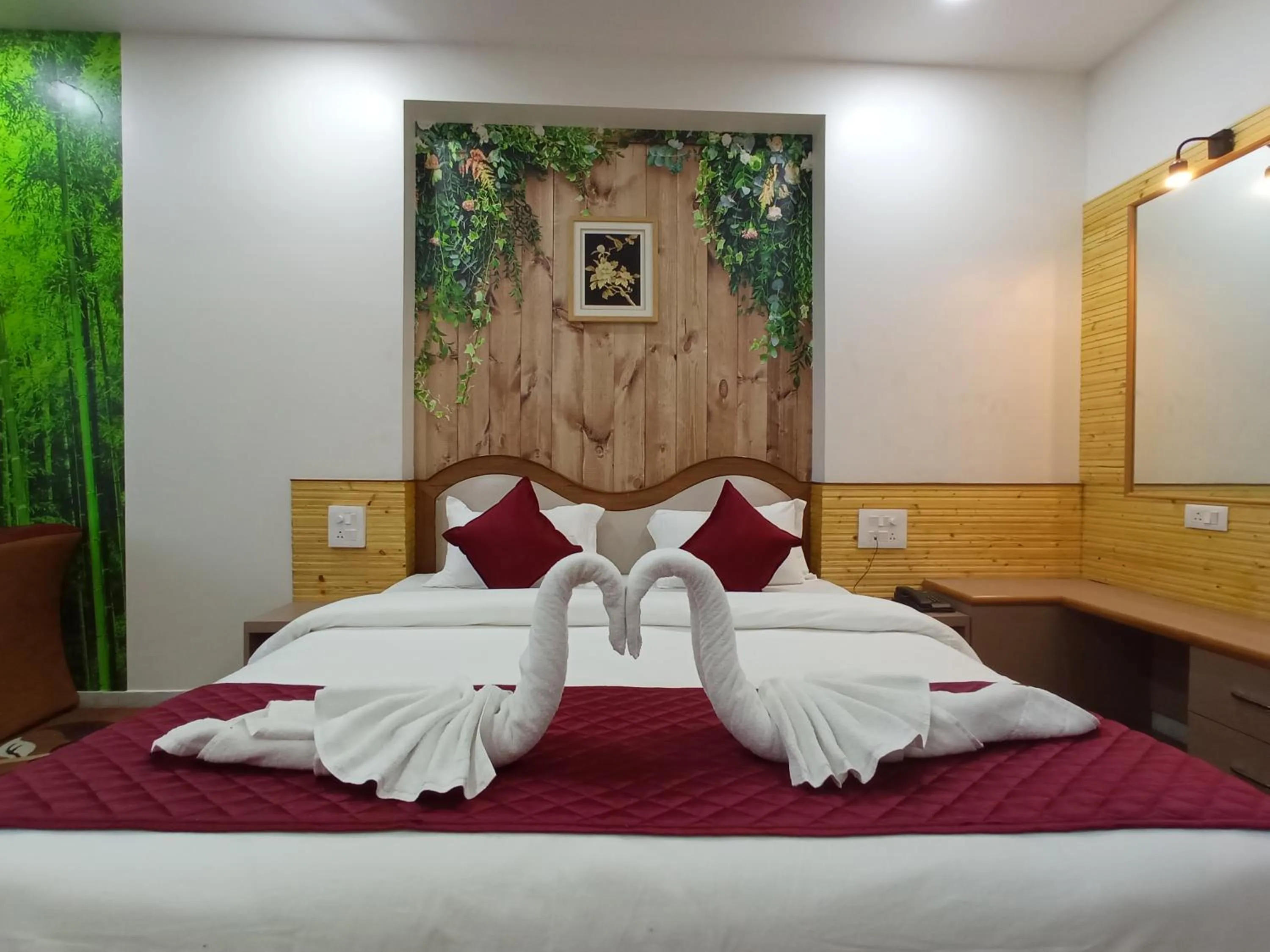 Bed in Hotel Blooming Soul