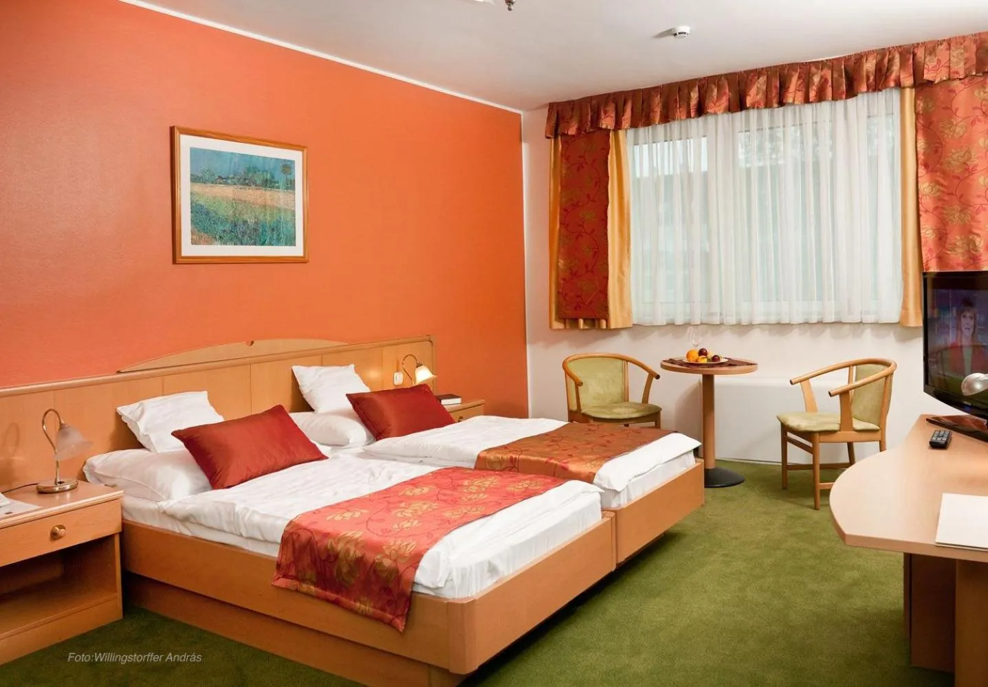 Photo of the whole room, Bed in Hotel Kálvária