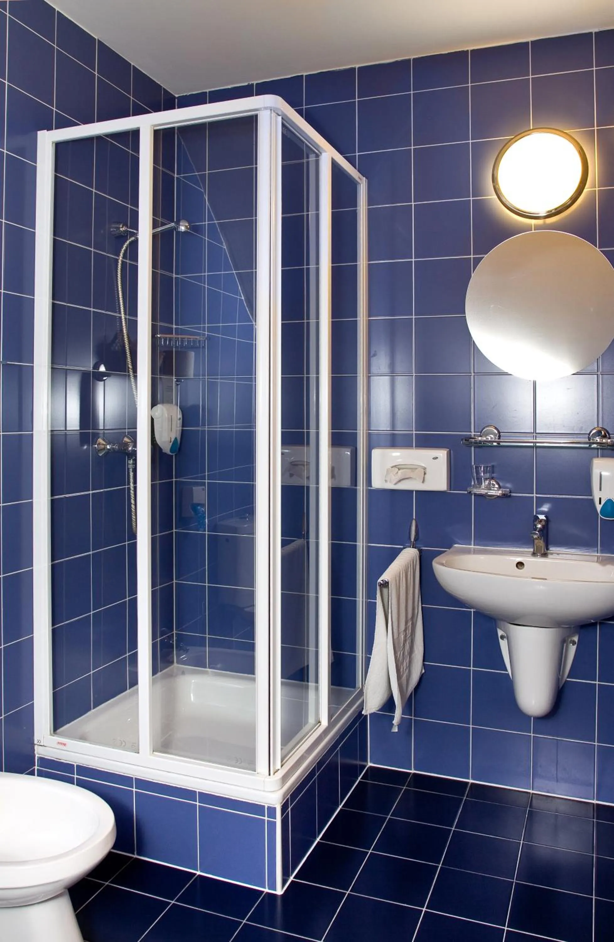 Bathroom in Hotel Kálvária