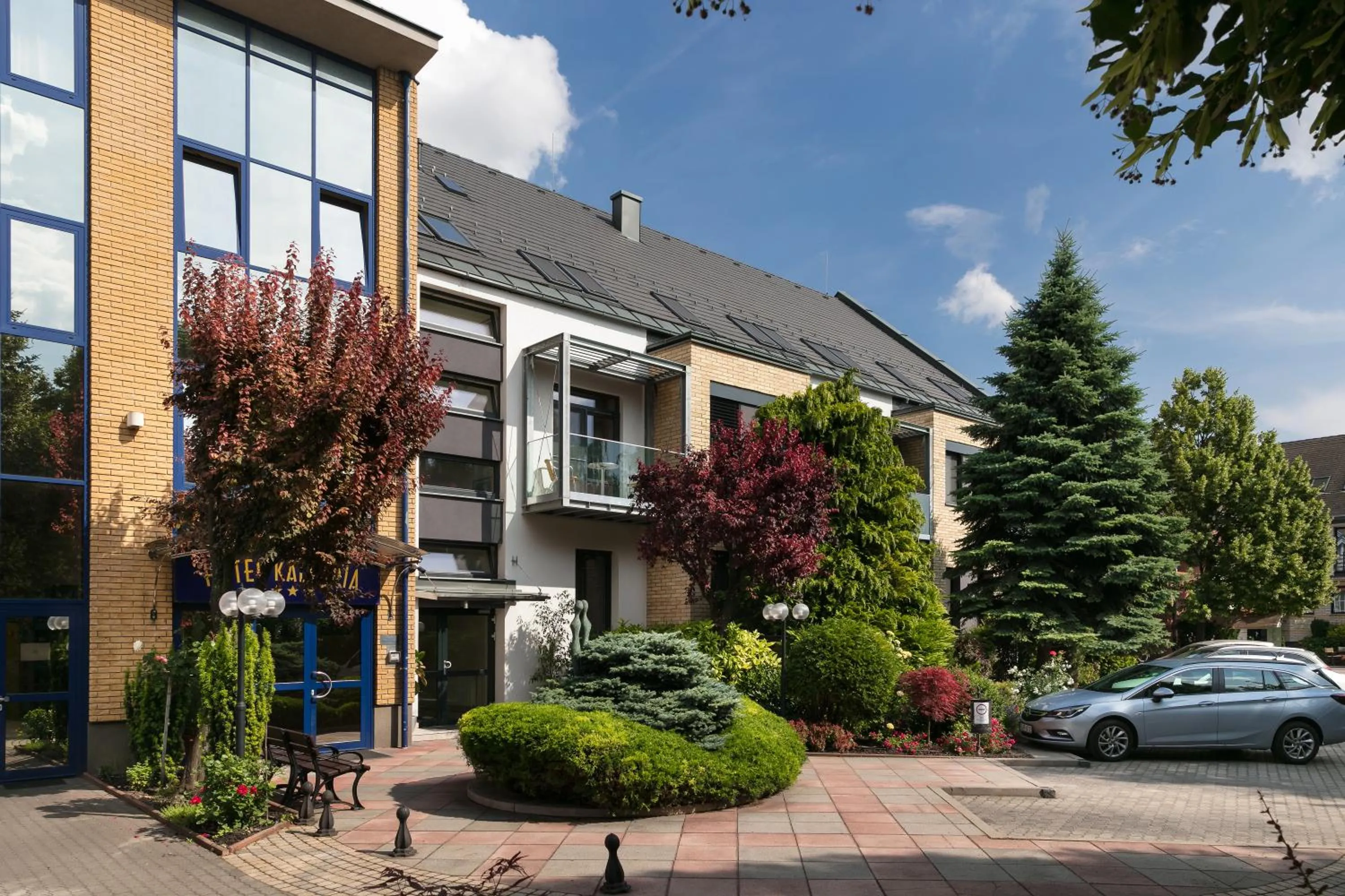 Facade/entrance in Hotel Kálvária