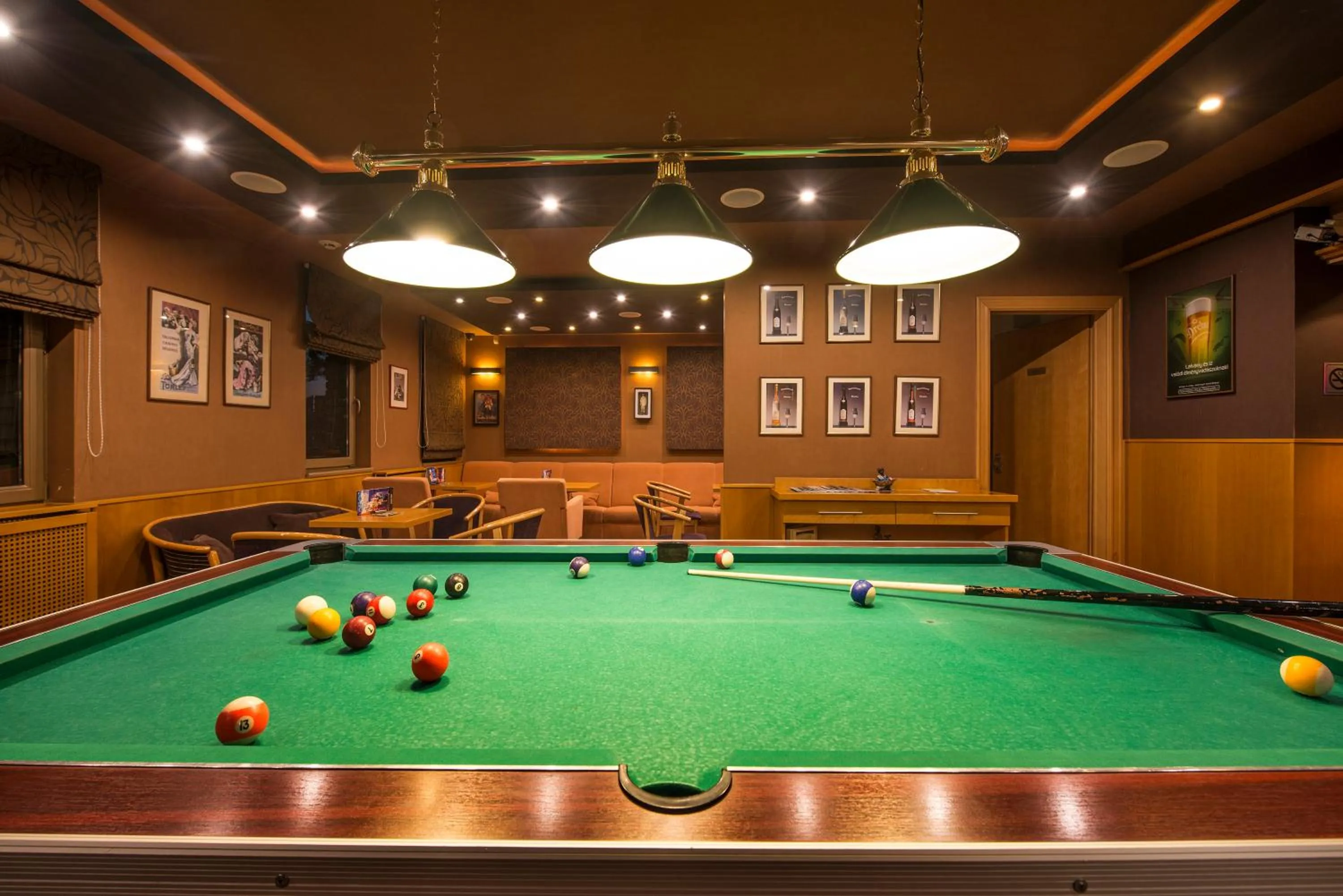 Billiard in Hotel Kálvária