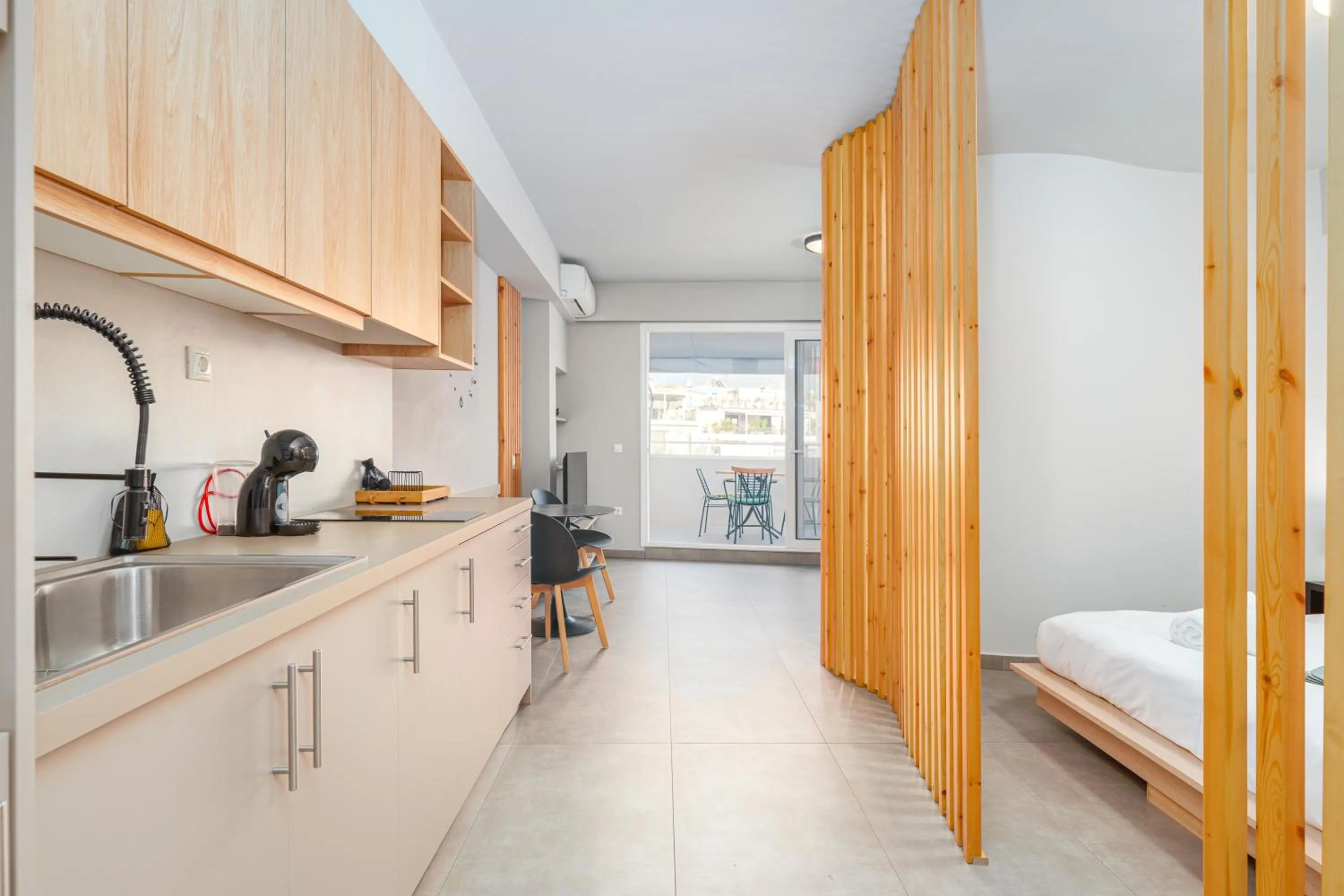 Bed in IVY Apartments in the Heart of Athens