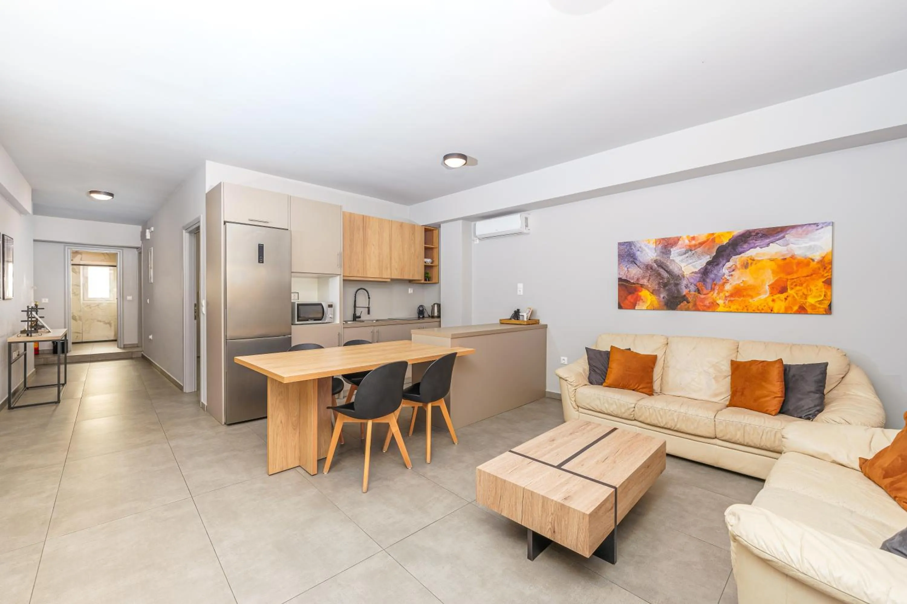Living room in IVY Apartments in the Heart of Athens