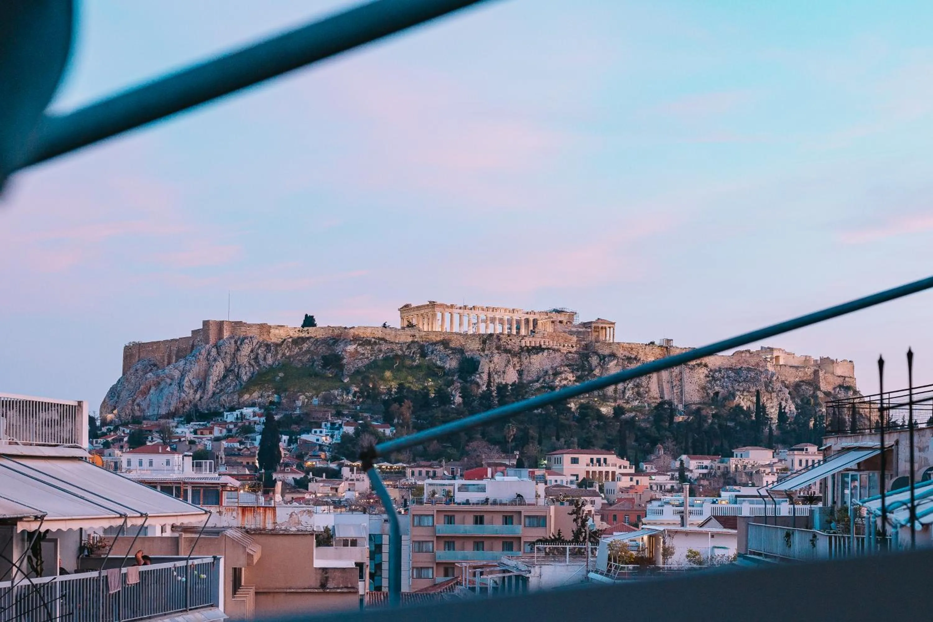 City view in IVY Apartments in the Heart of Athens