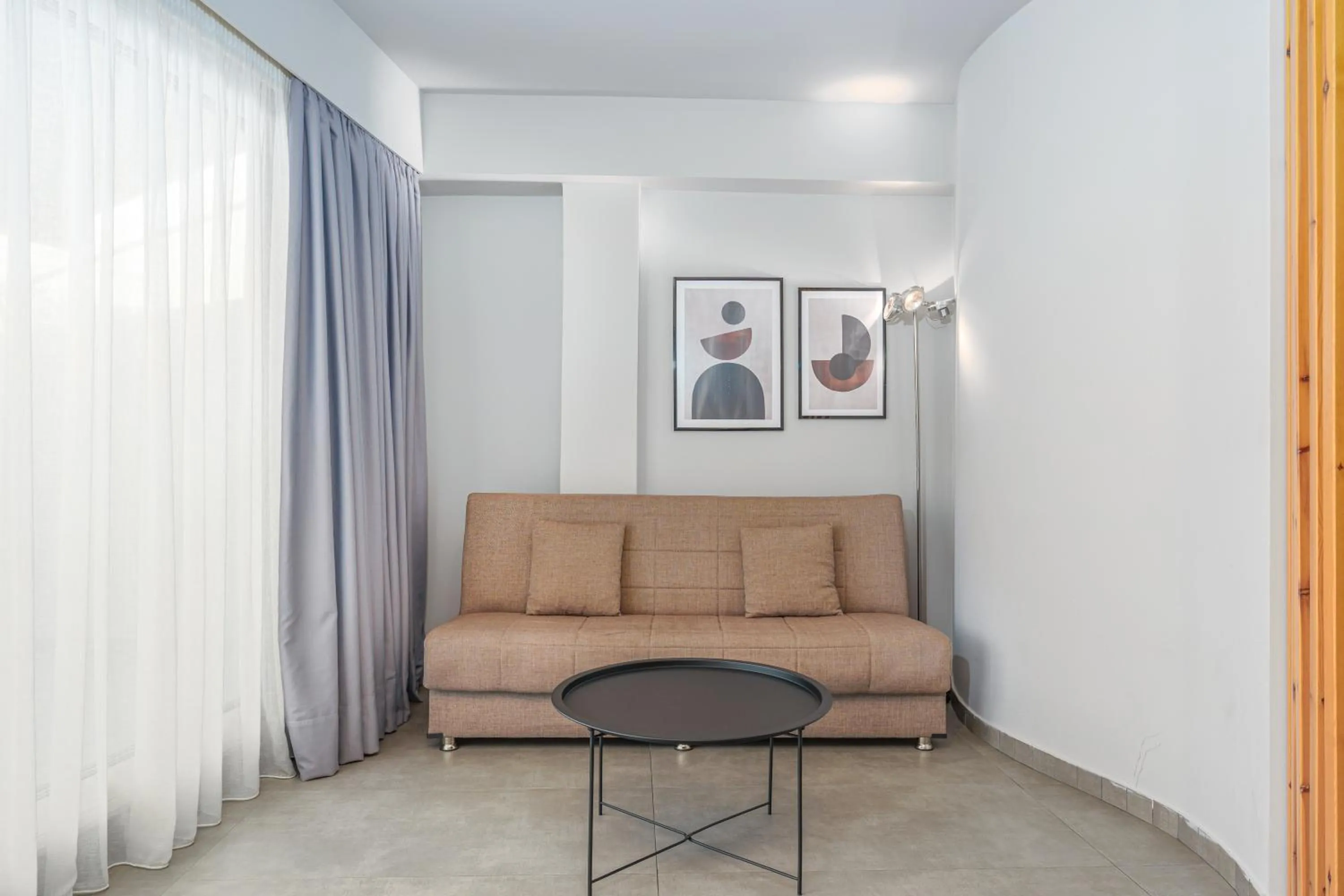 Living room in IVY Apartments in the Heart of Athens
