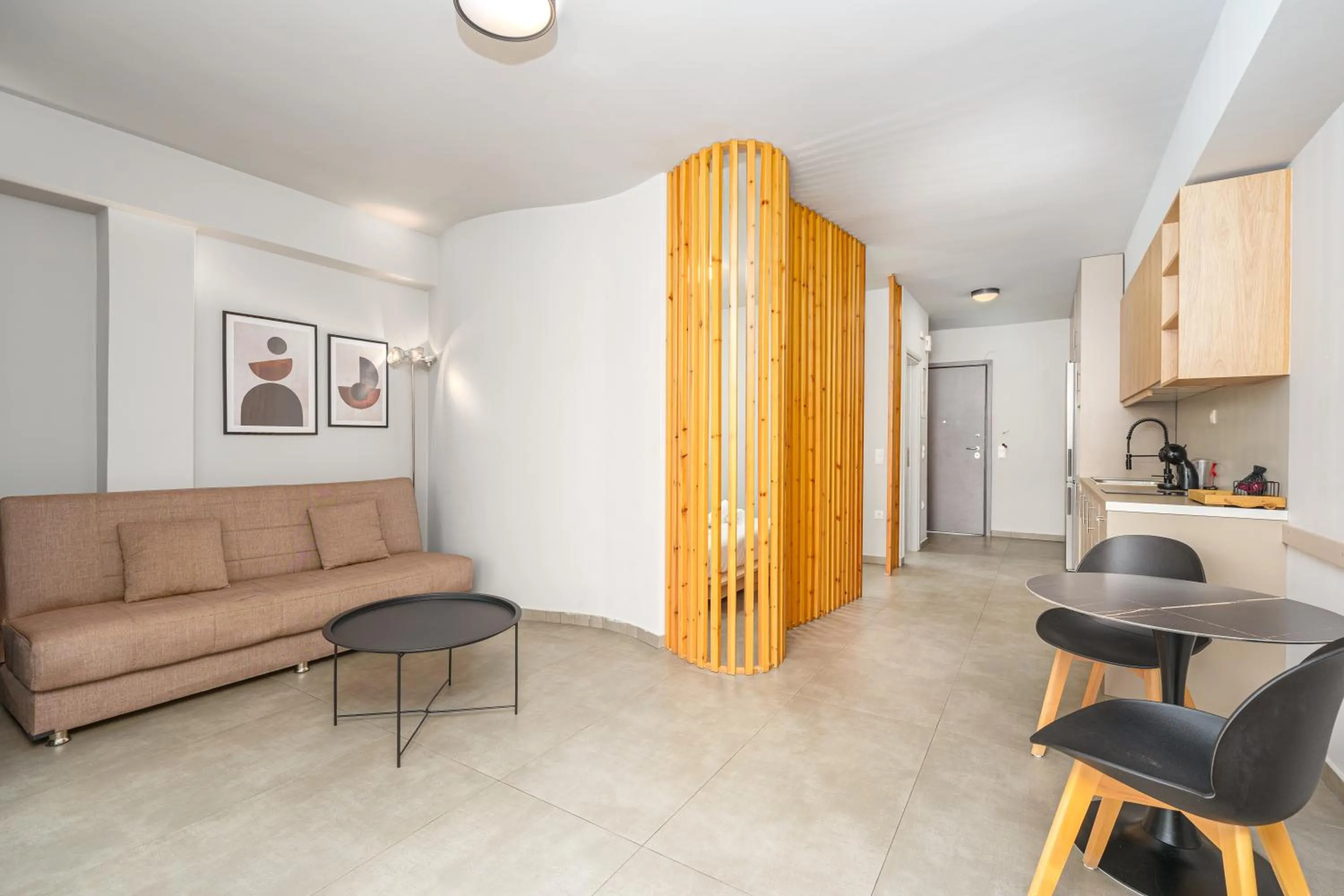 Kitchen or kitchenette in IVY Apartments in the Heart of Athens