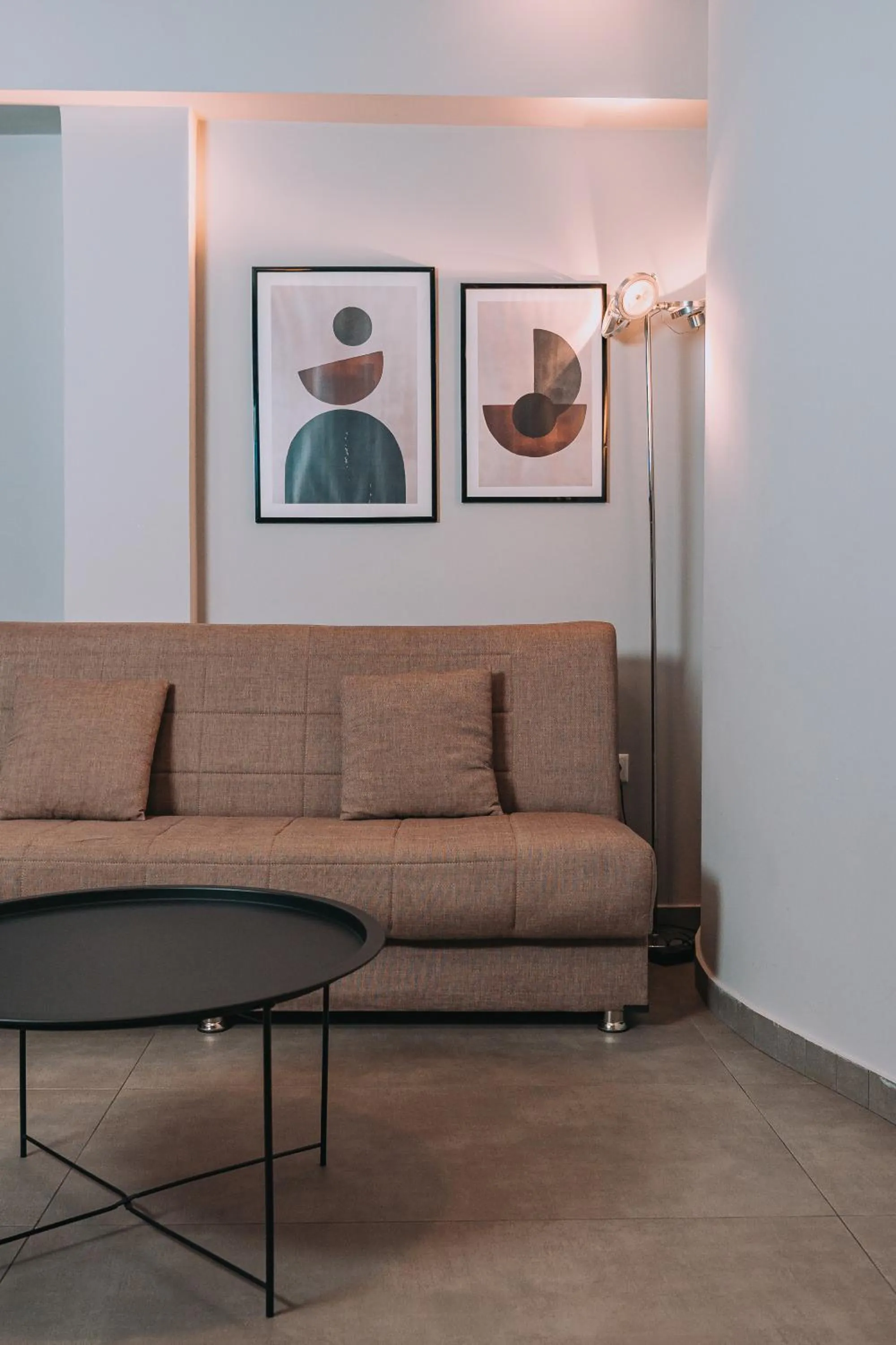 Living room in IVY Apartments in the Heart of Athens