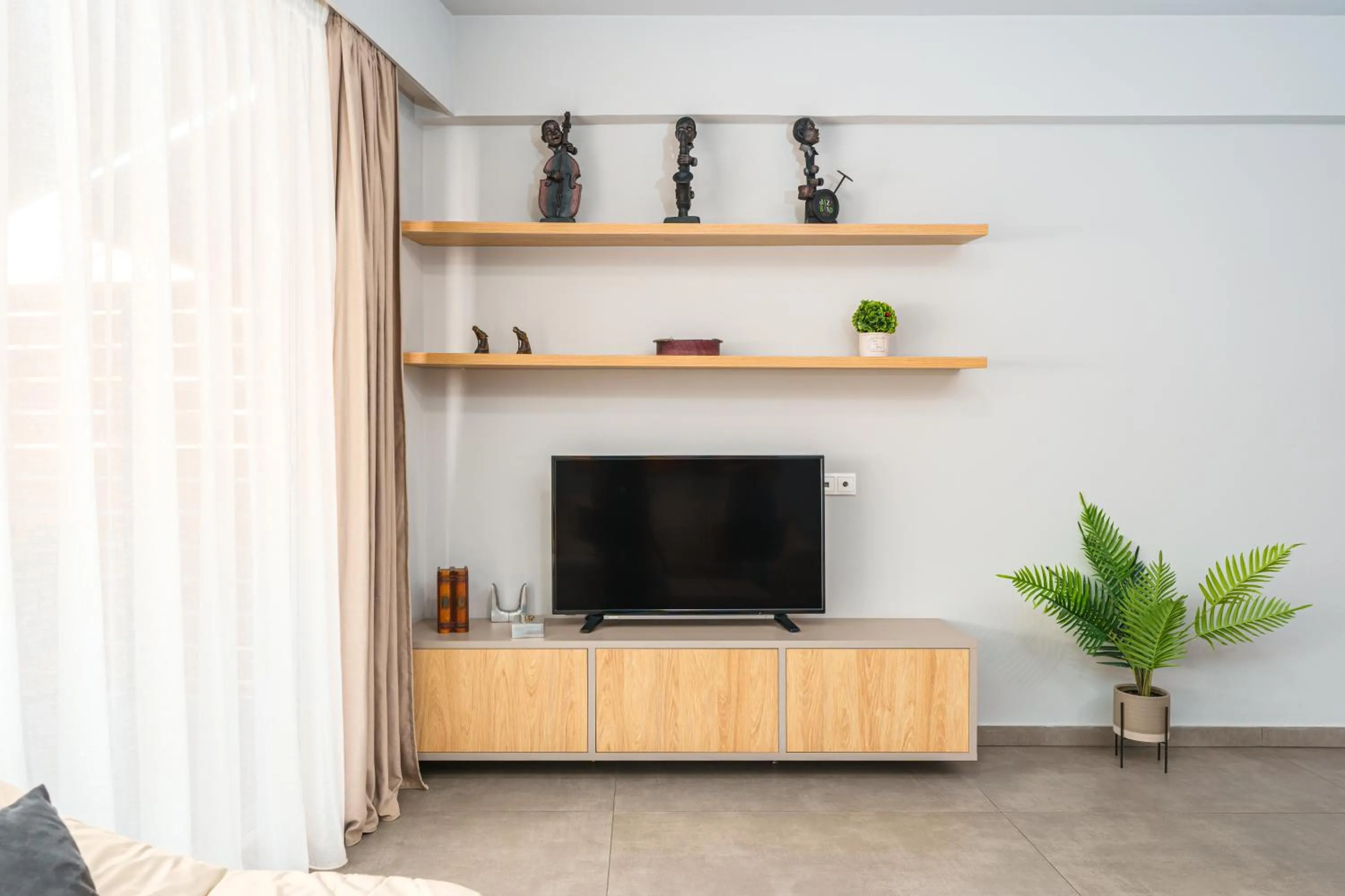 TV and multimedia in IVY Apartments in the Heart of Athens