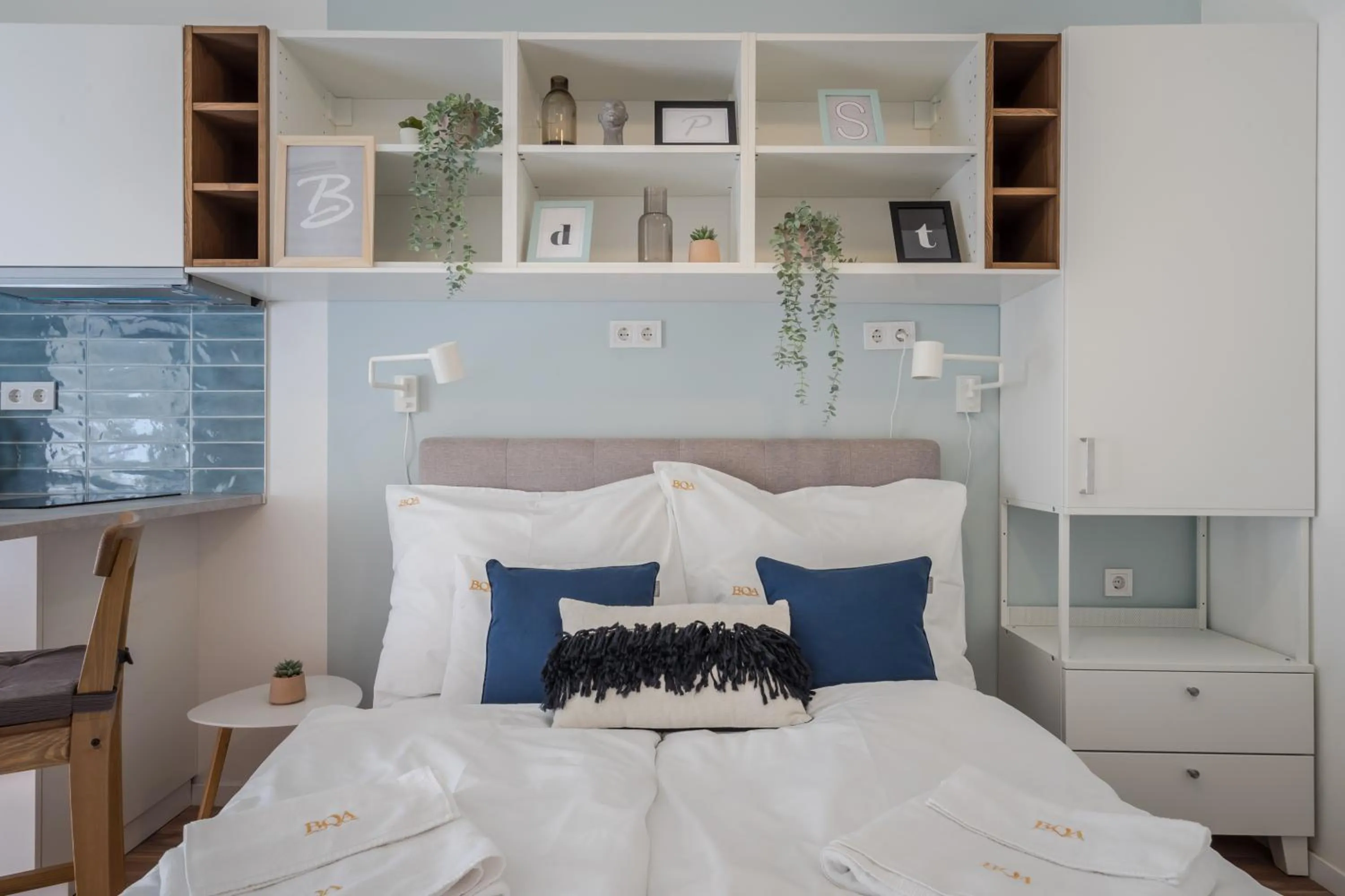 Bed in A13- Boutique Apartments, Best Location, by BQA