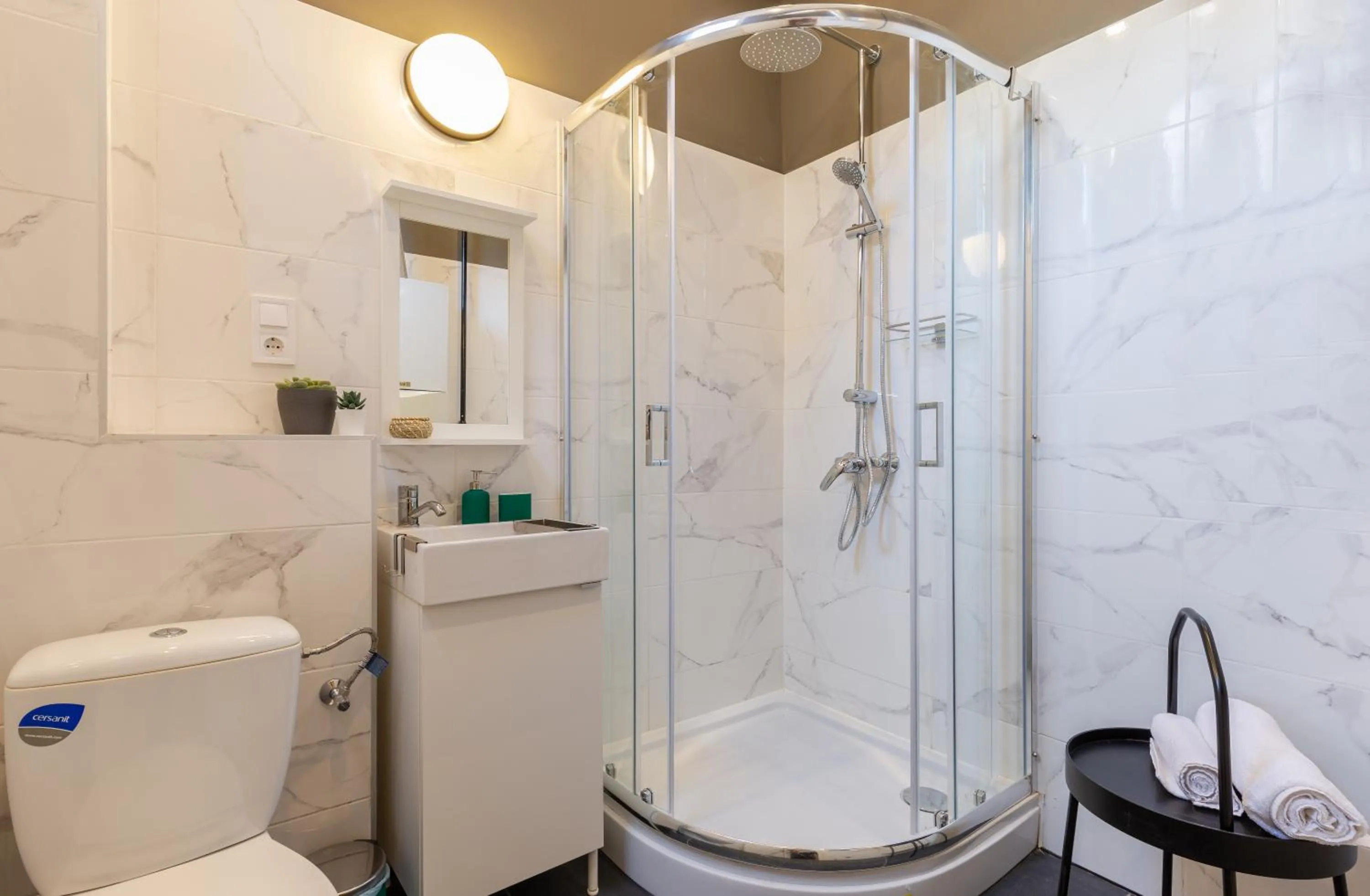 Shower in A13- Boutique Apartments, Best Location, by BQA