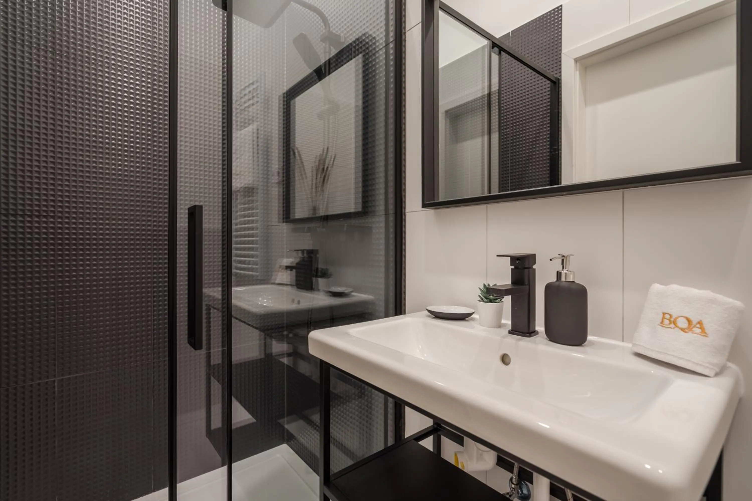 Shower in A13- Boutique Apartments, Best Location, by BQA