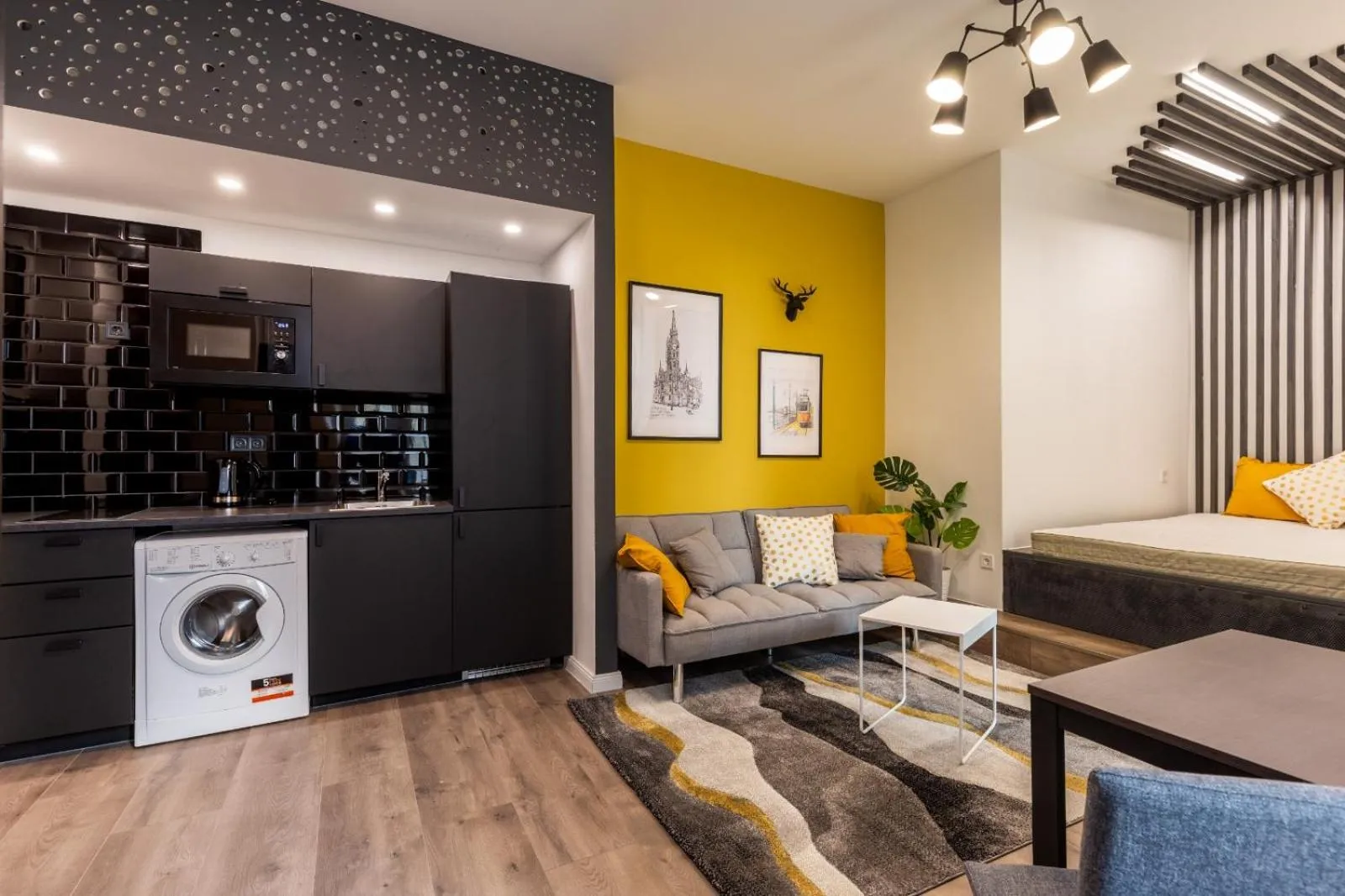 Bed in A13- Boutique Apartments, Best Location, by BQA