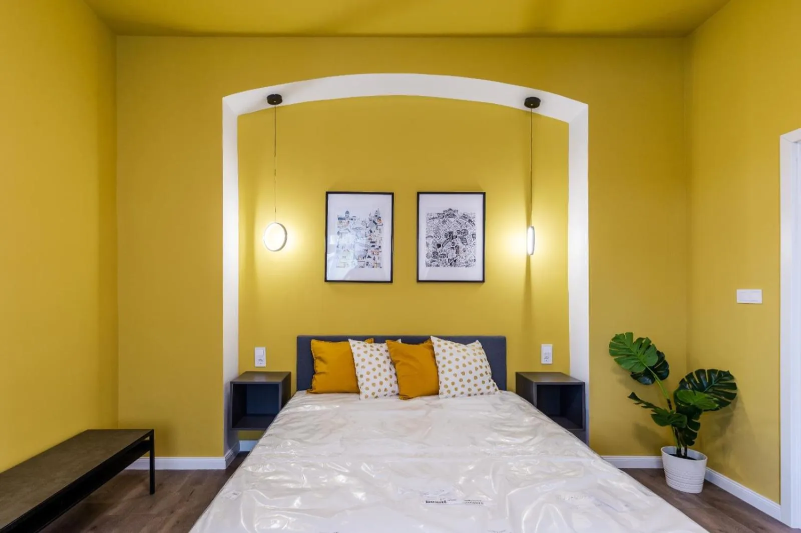 Bed in A13- Boutique Apartments, Best Location, by BQA