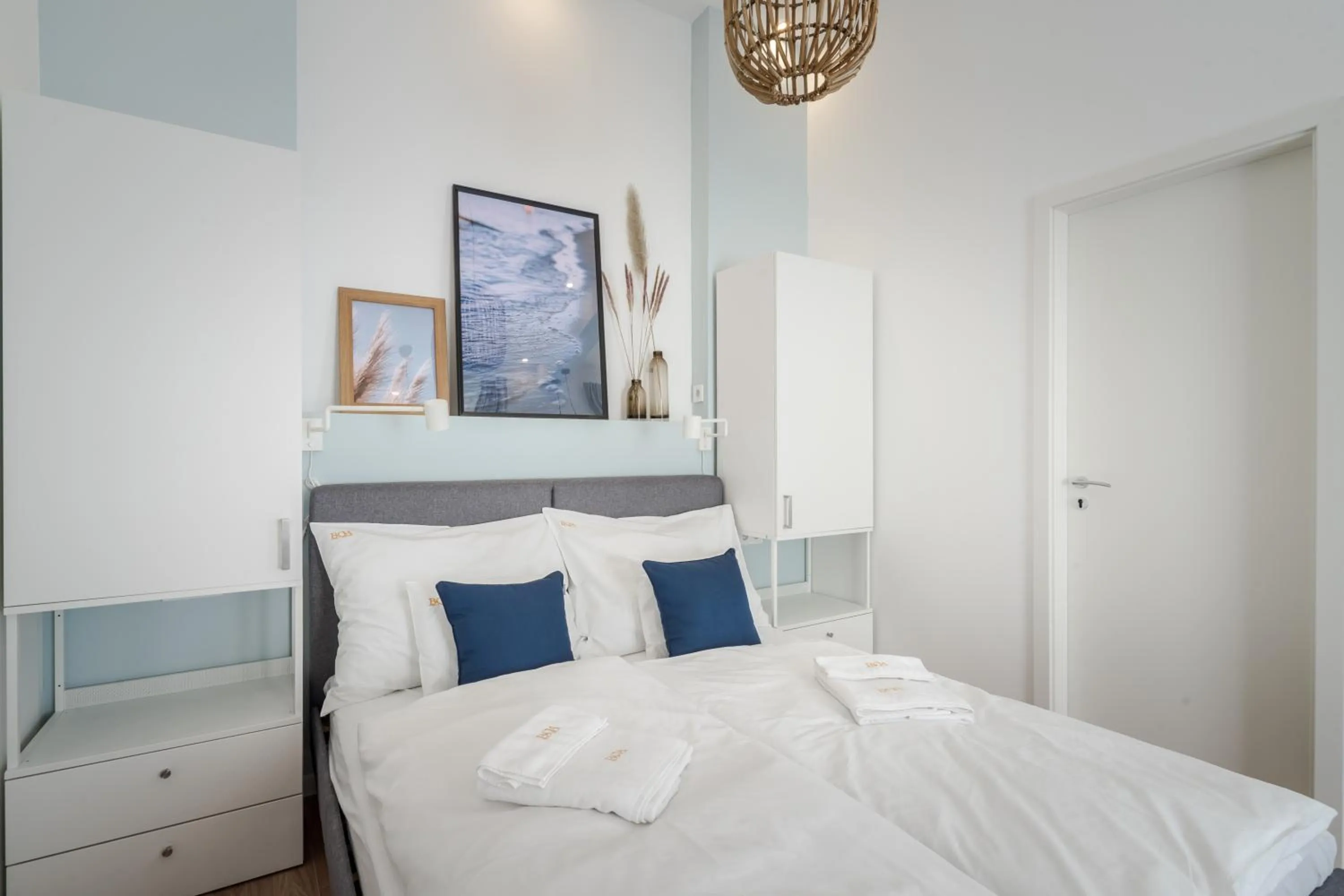 Bed in A13- Boutique Apartments, Best Location, by BQA