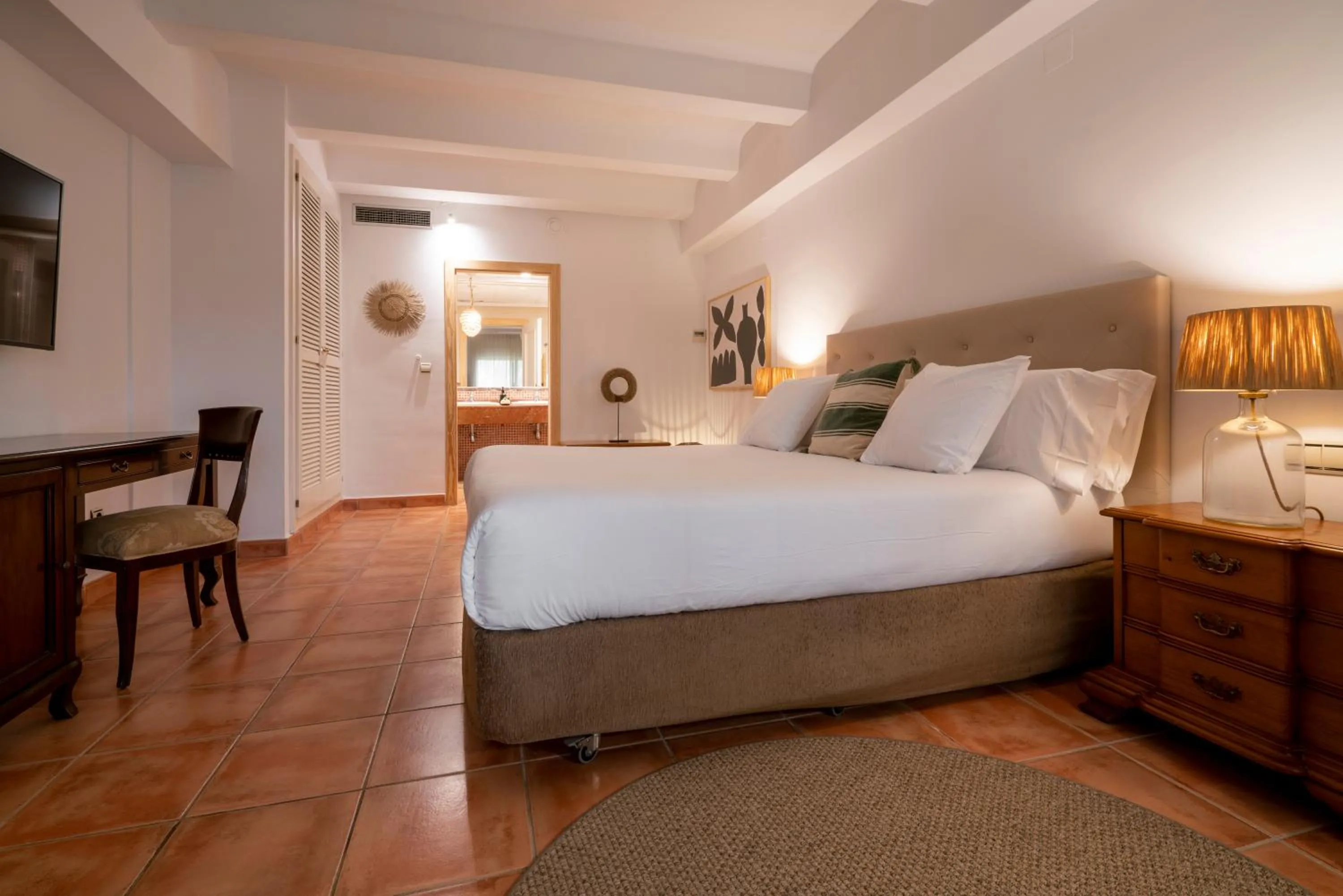 Bed in Hotel Ritual de Terra & SPA