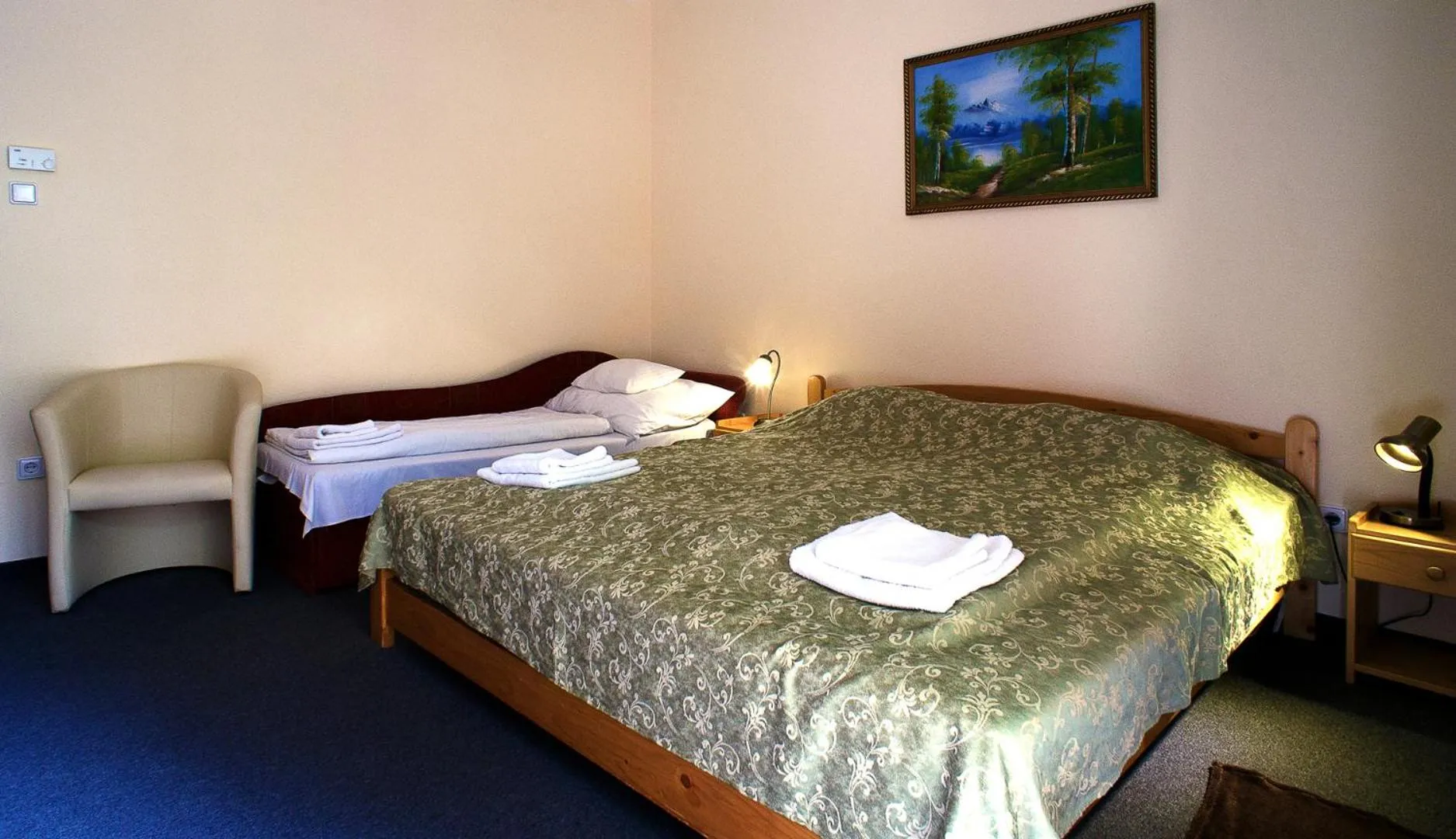 Photo of the whole room in Hotel Hajnal