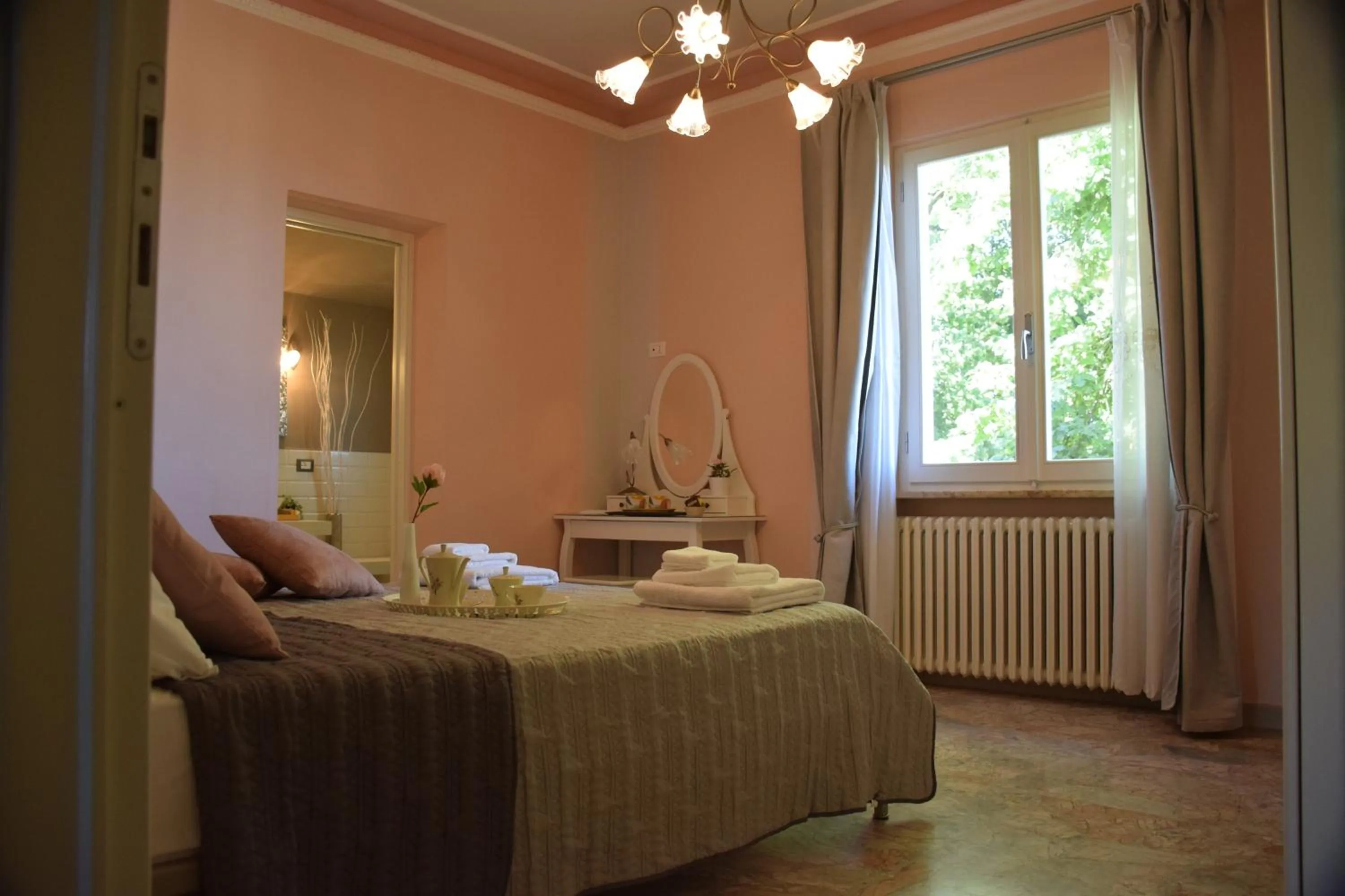 Bed in B&B Le rose di Paola