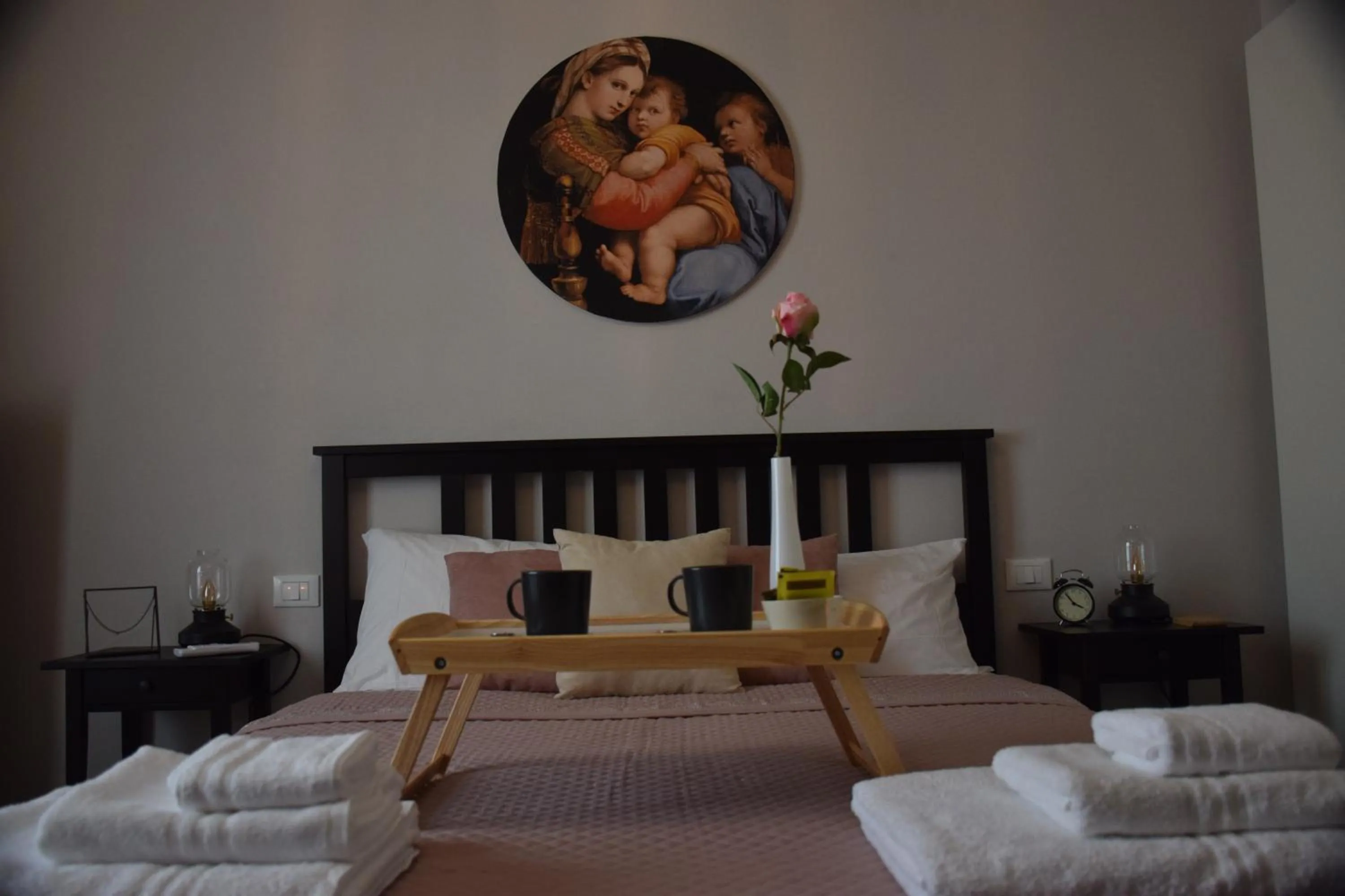 Bed in B&B Le rose di Paola