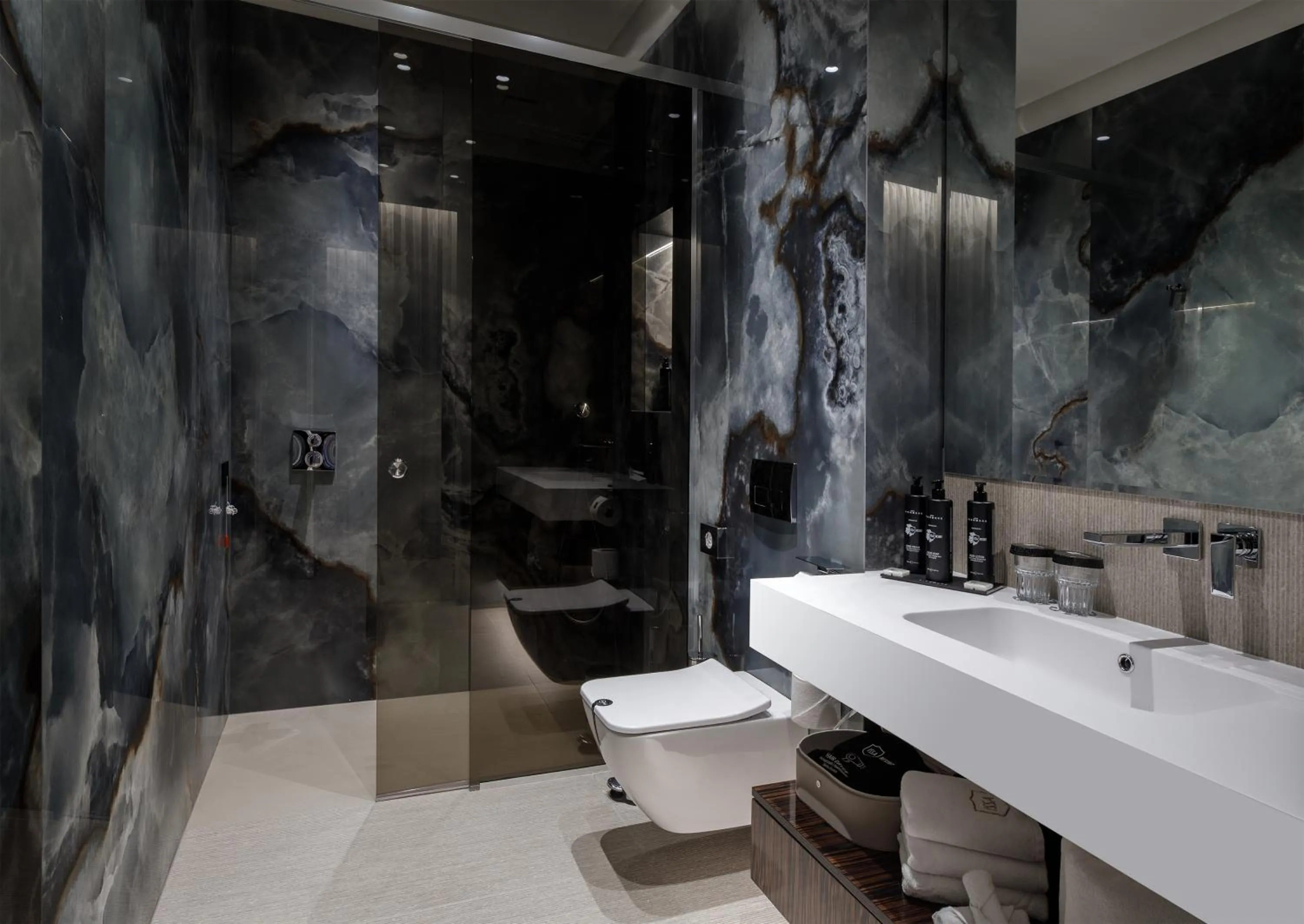 Shower in ISSA Resort