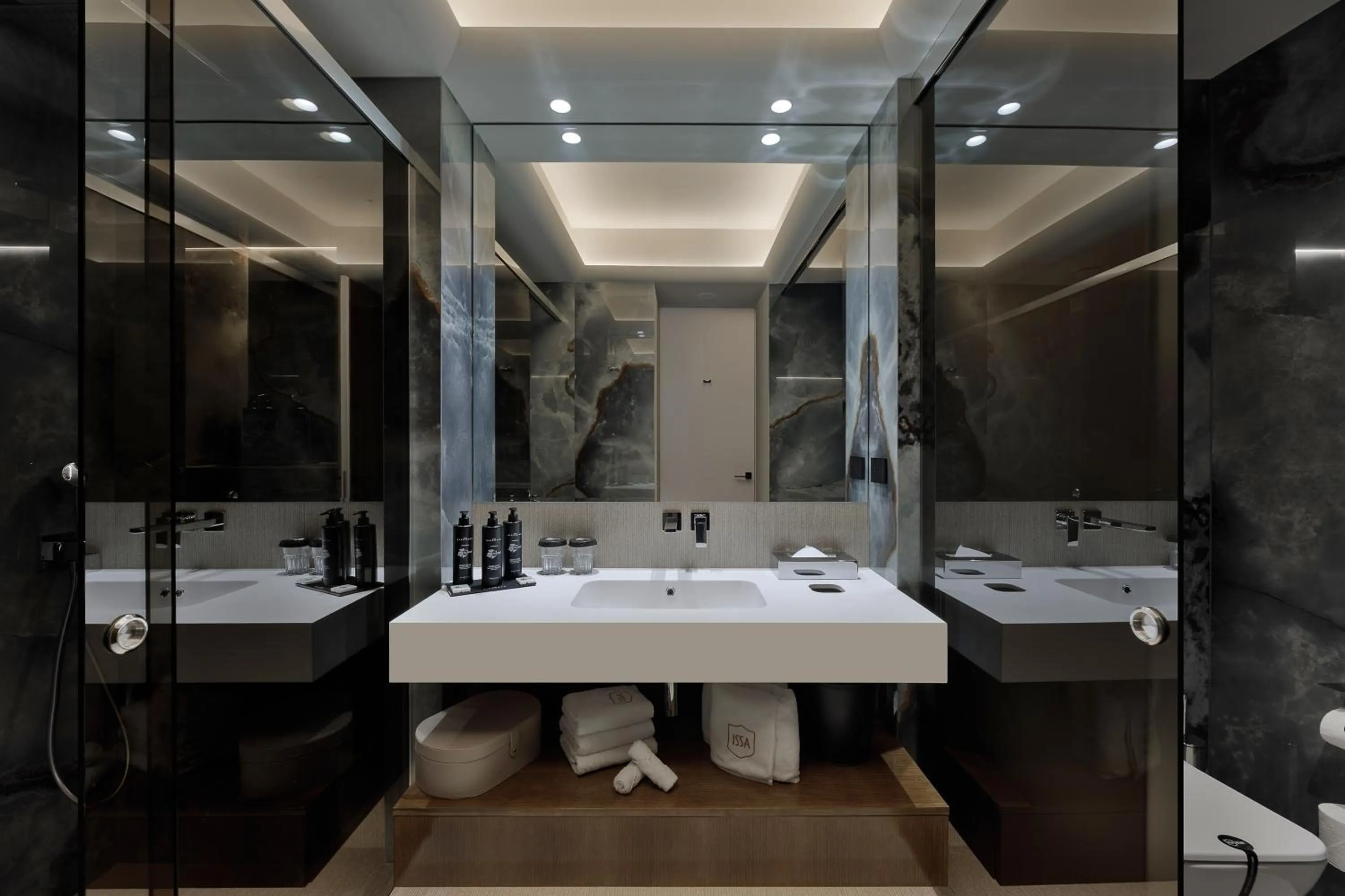 Shower in ISSA Resort