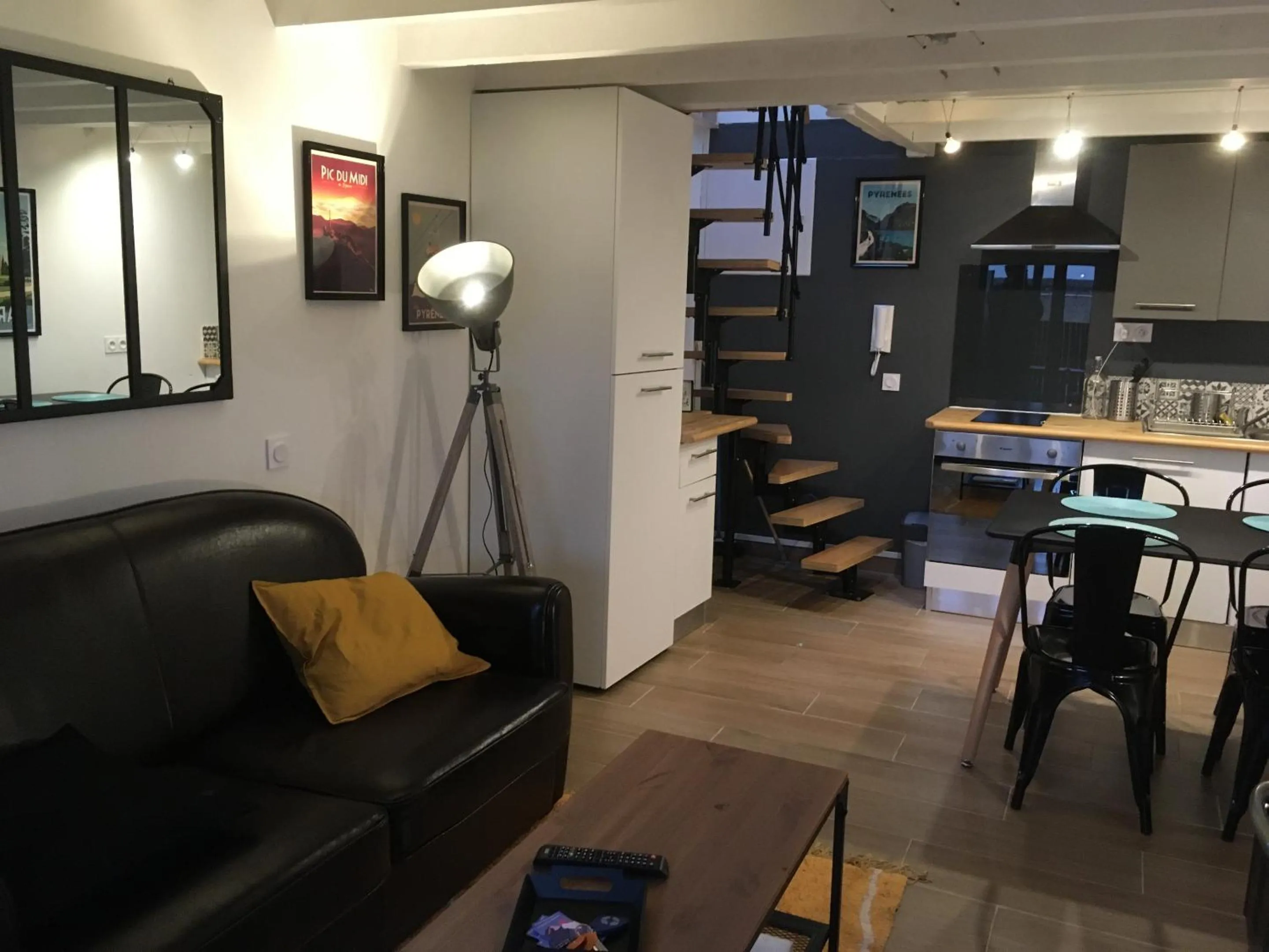 Living room in Les spas de la Chartreuse