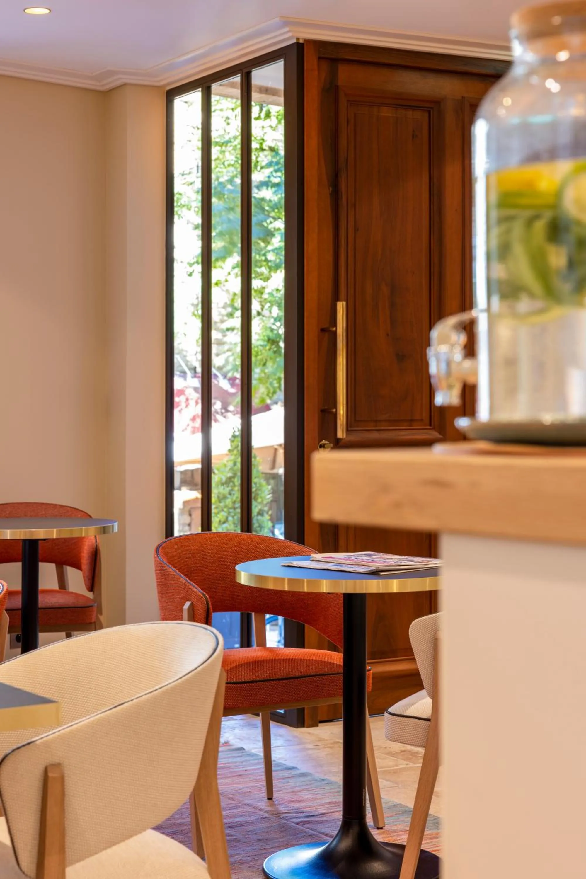 Lobby or reception in Hotel La Mère Germaine