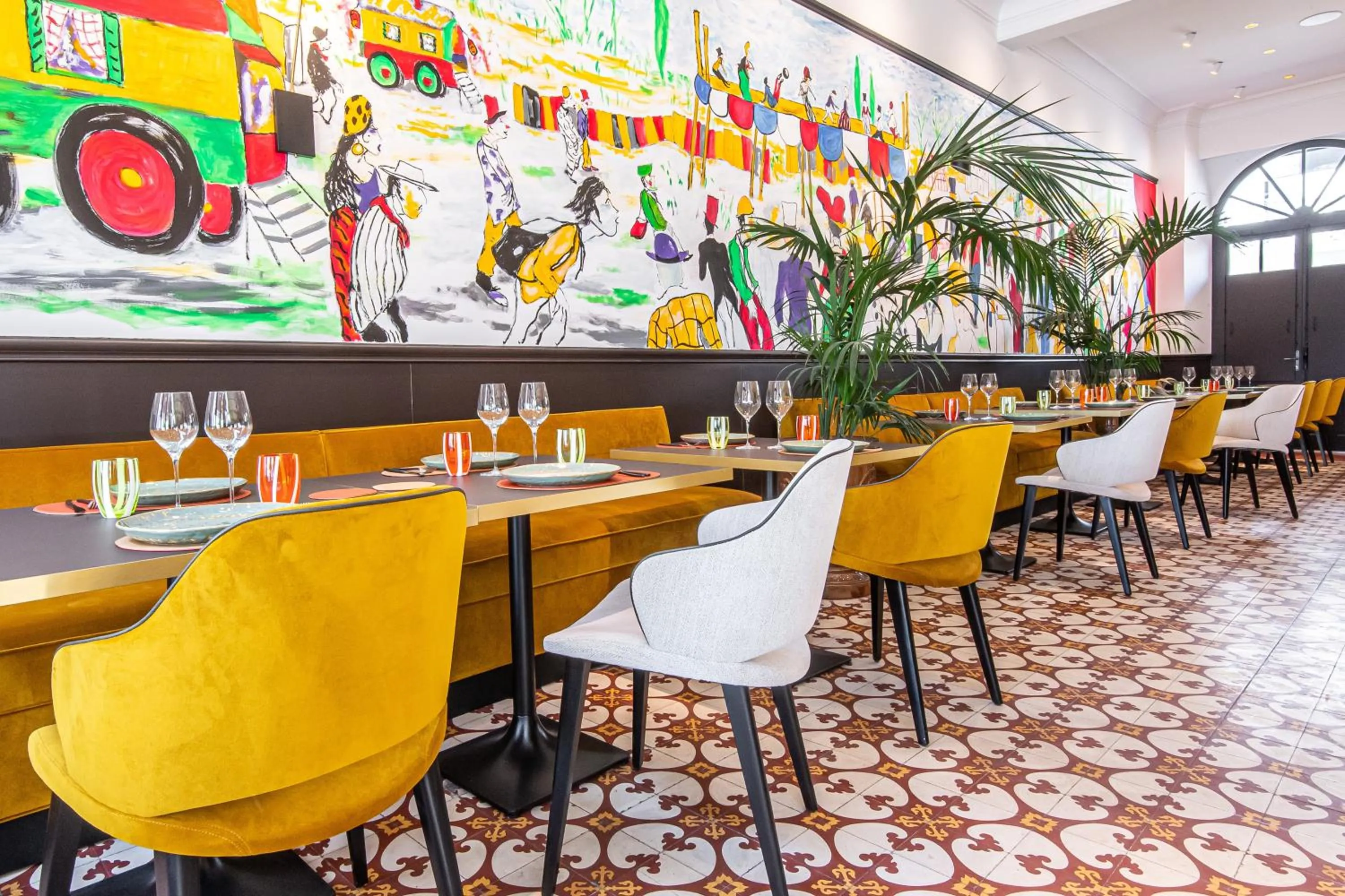 Restaurant/places to eat in Hotel La Mère Germaine