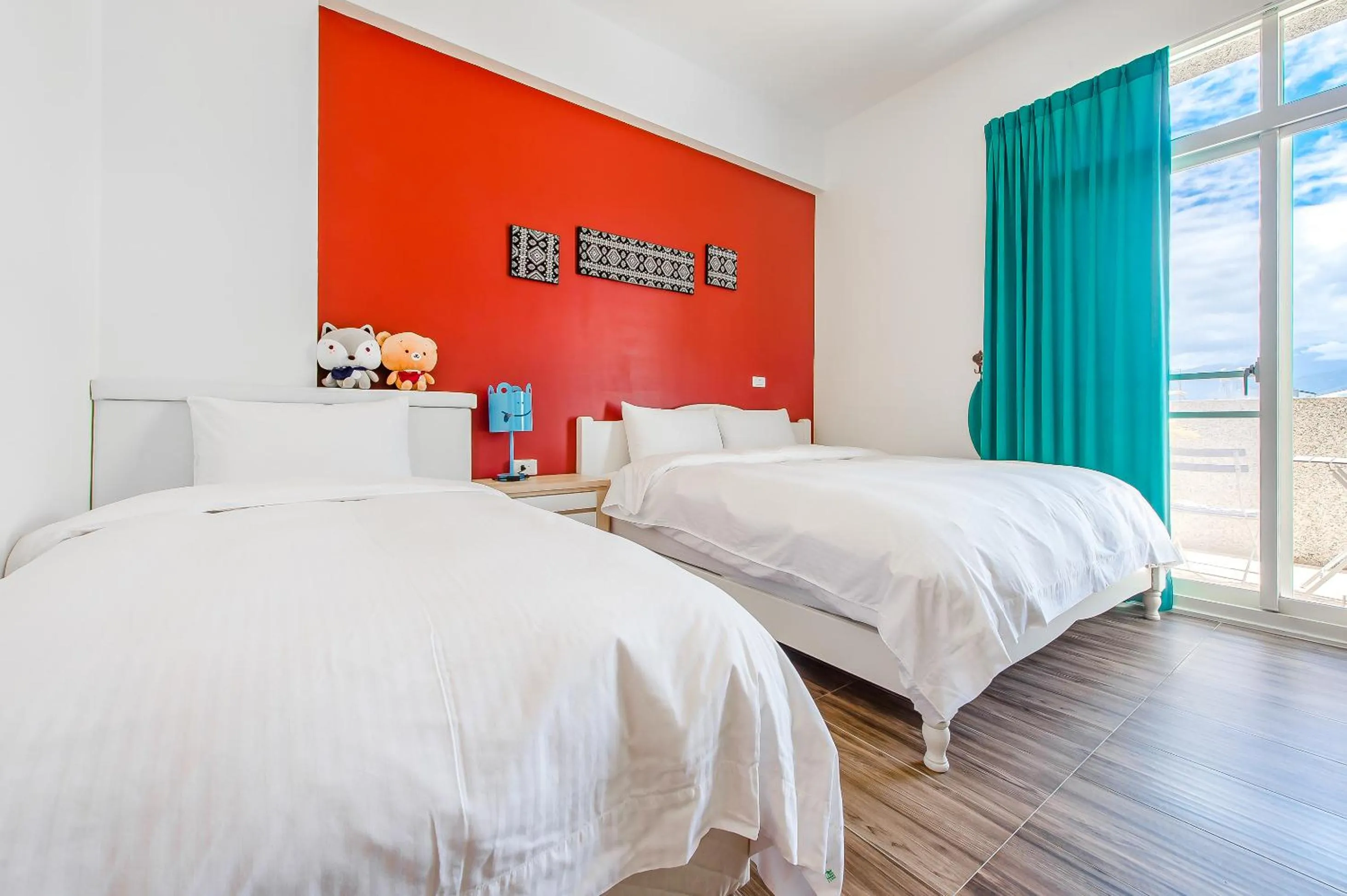 Photo of the whole room, Bed in Millet's House