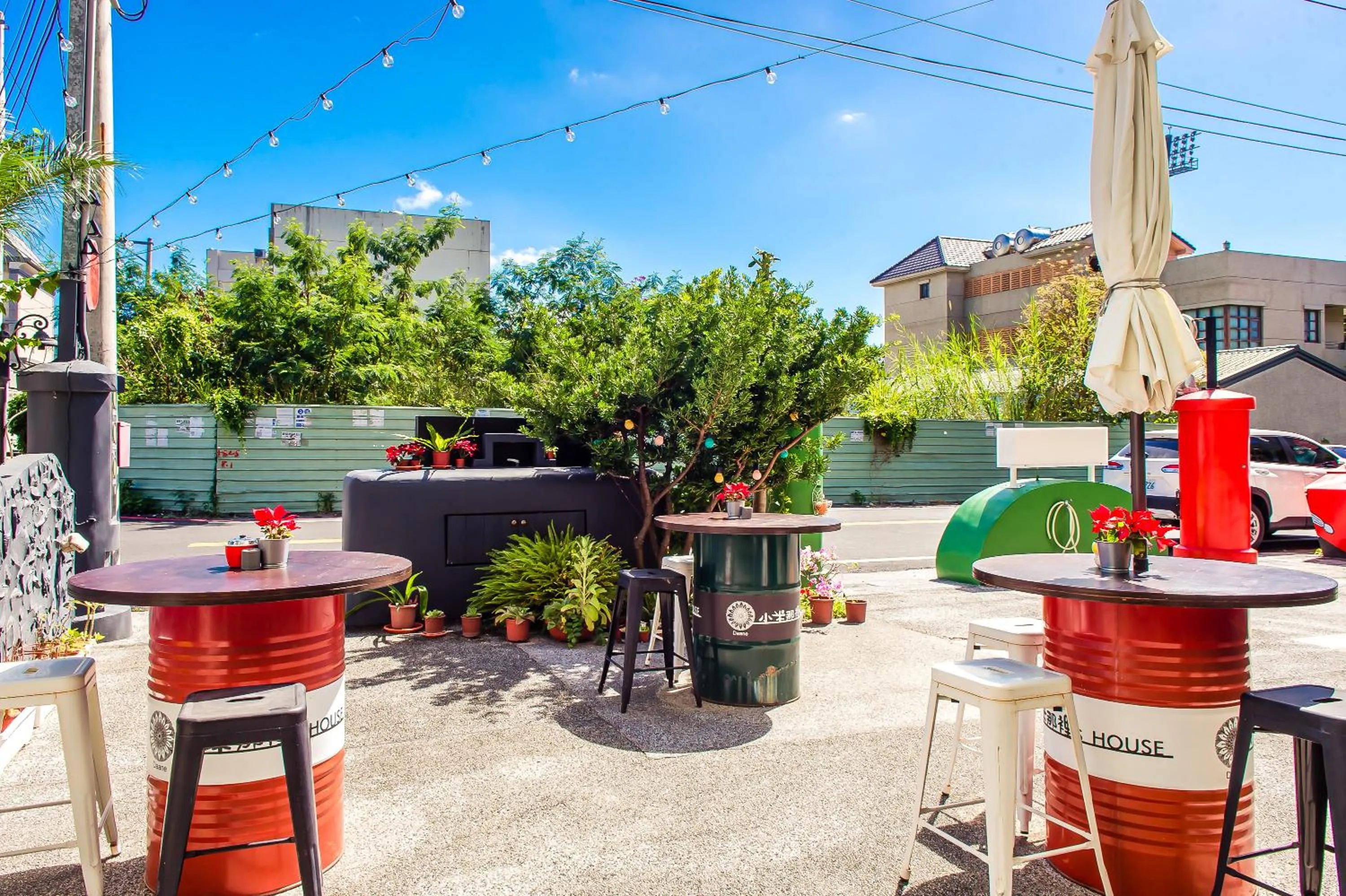 Patio in Millet's House