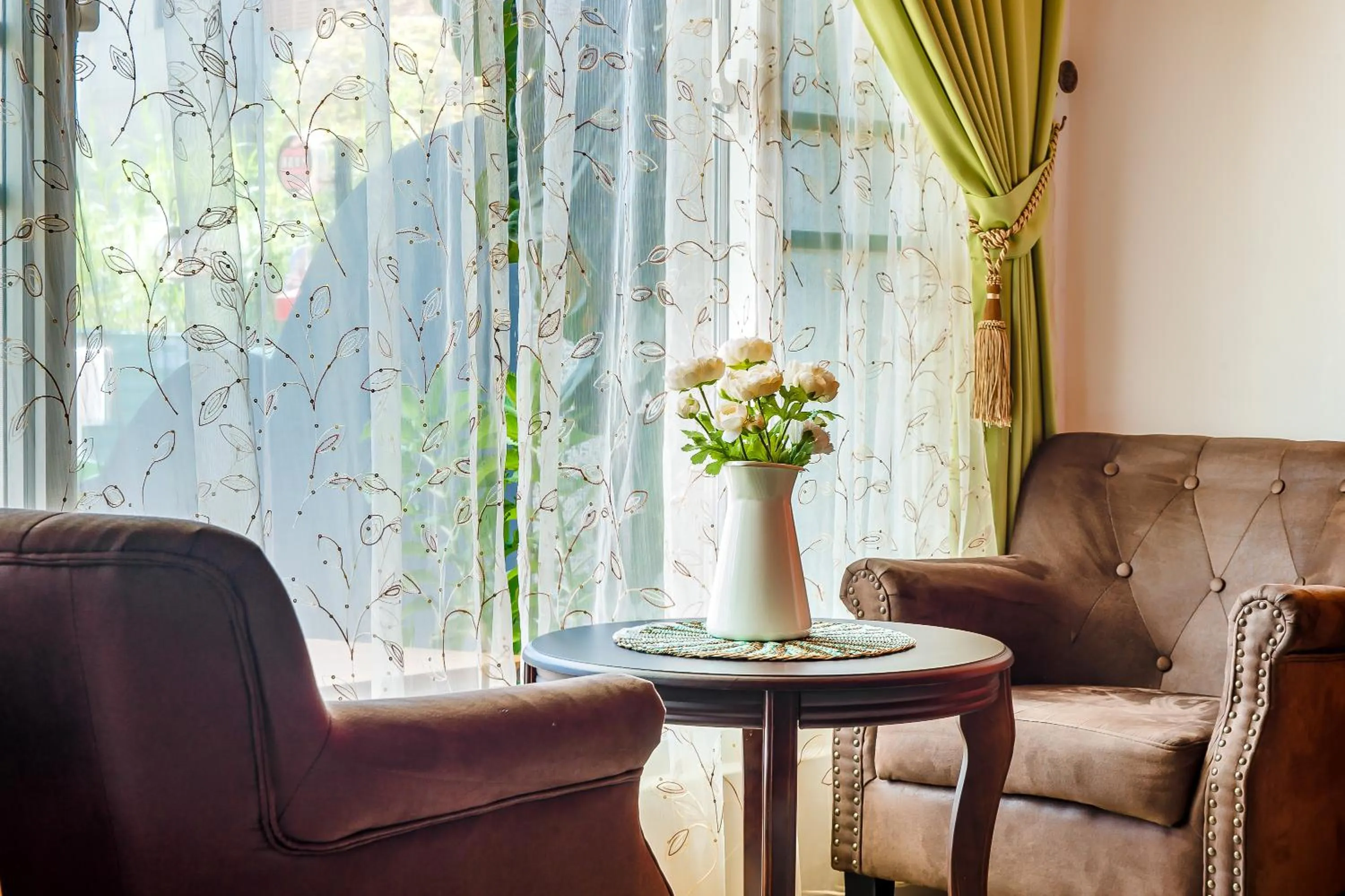 Seating area in Millet's House