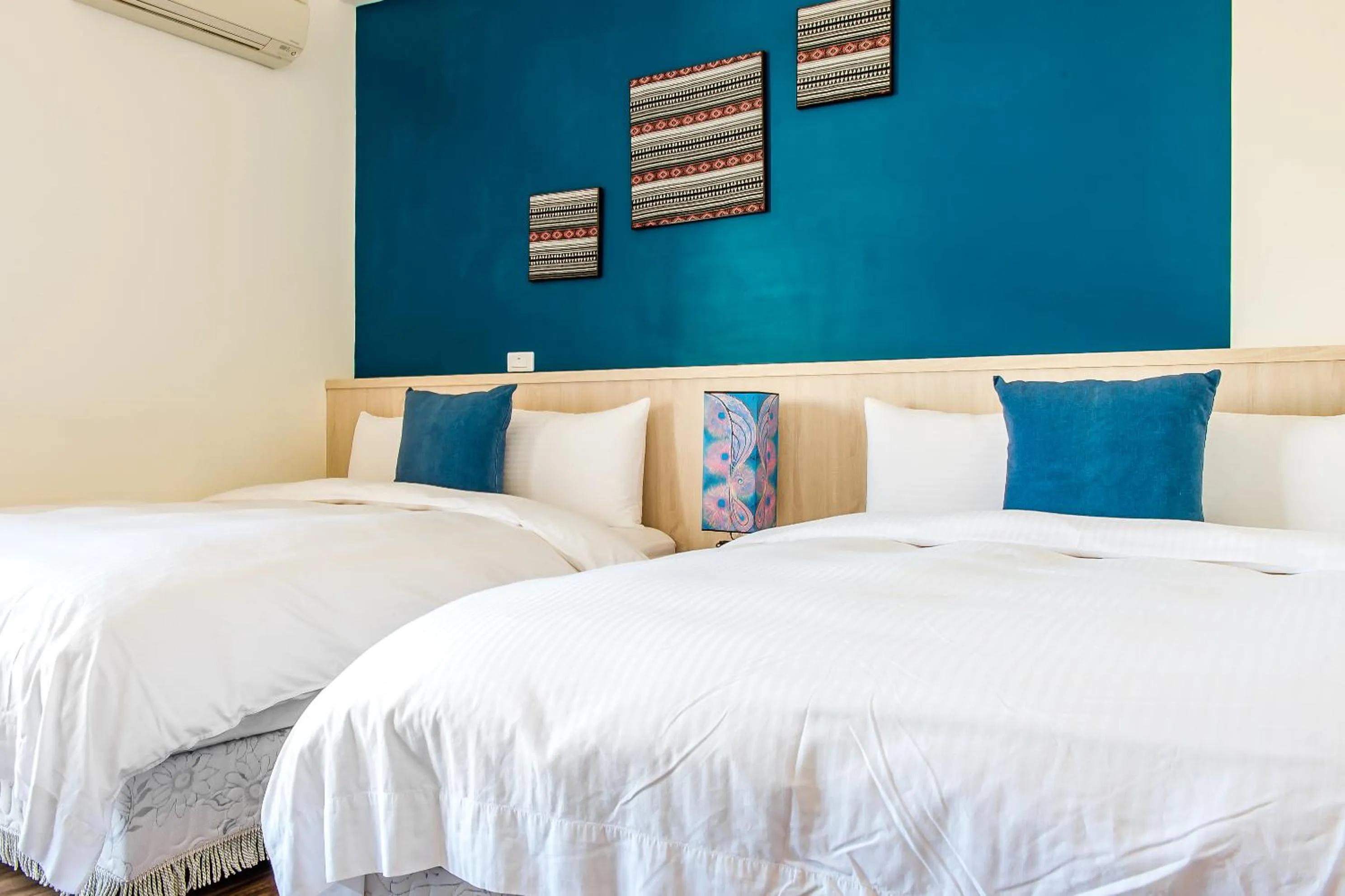 Photo of the whole room, Bed in Millet's House