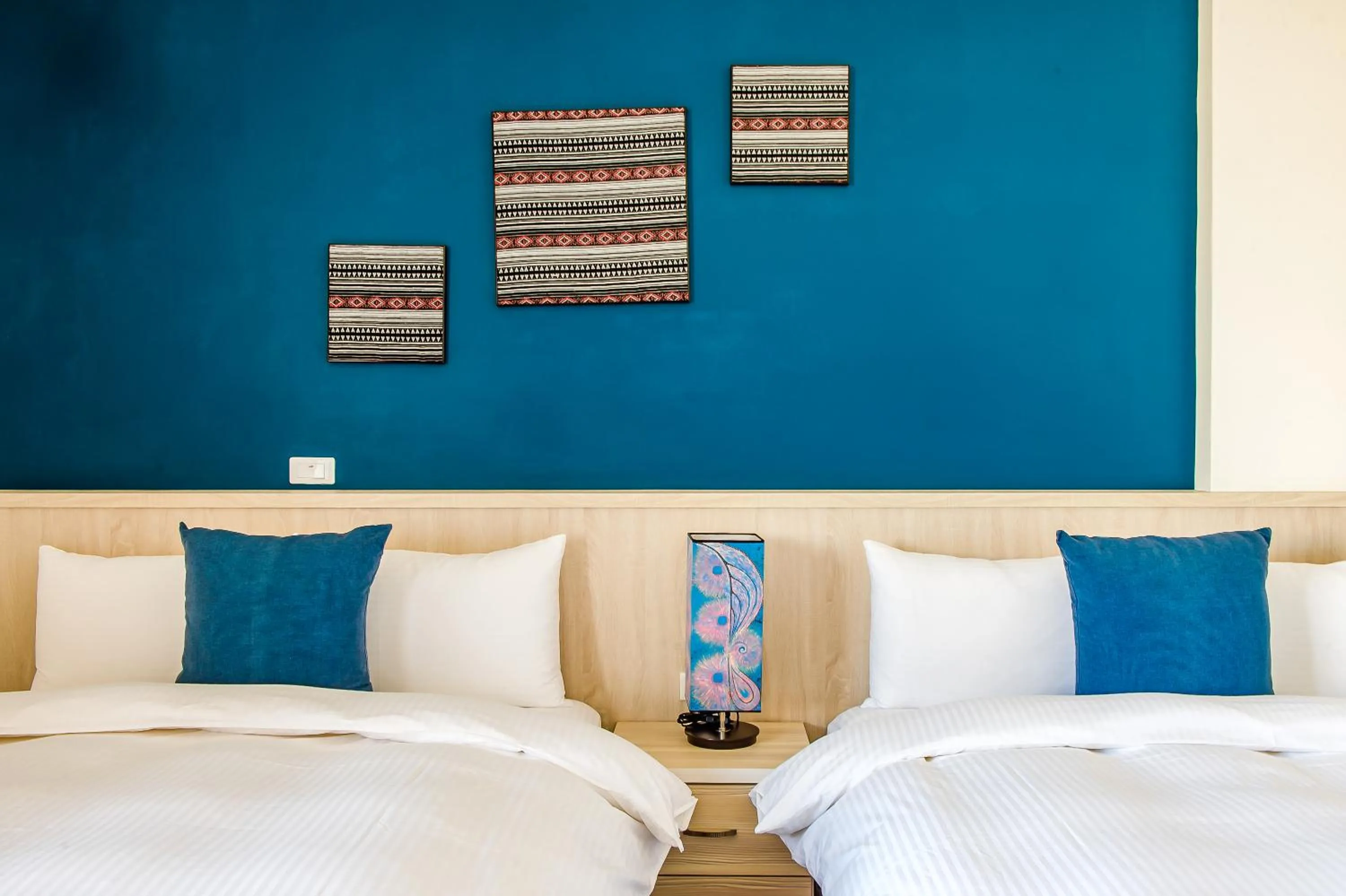 Photo of the whole room, Bed in Millet's House