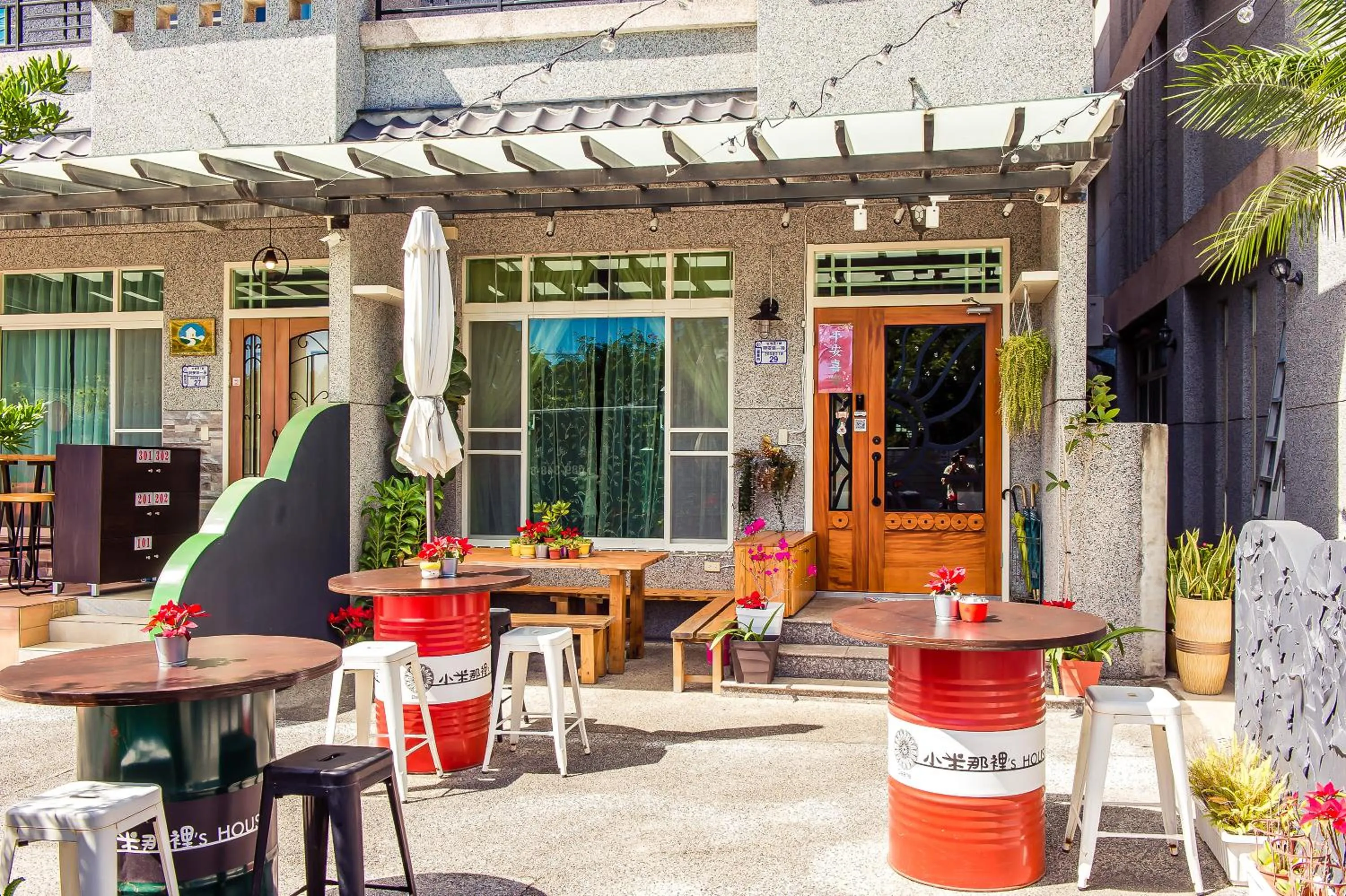 Patio in Millet's House