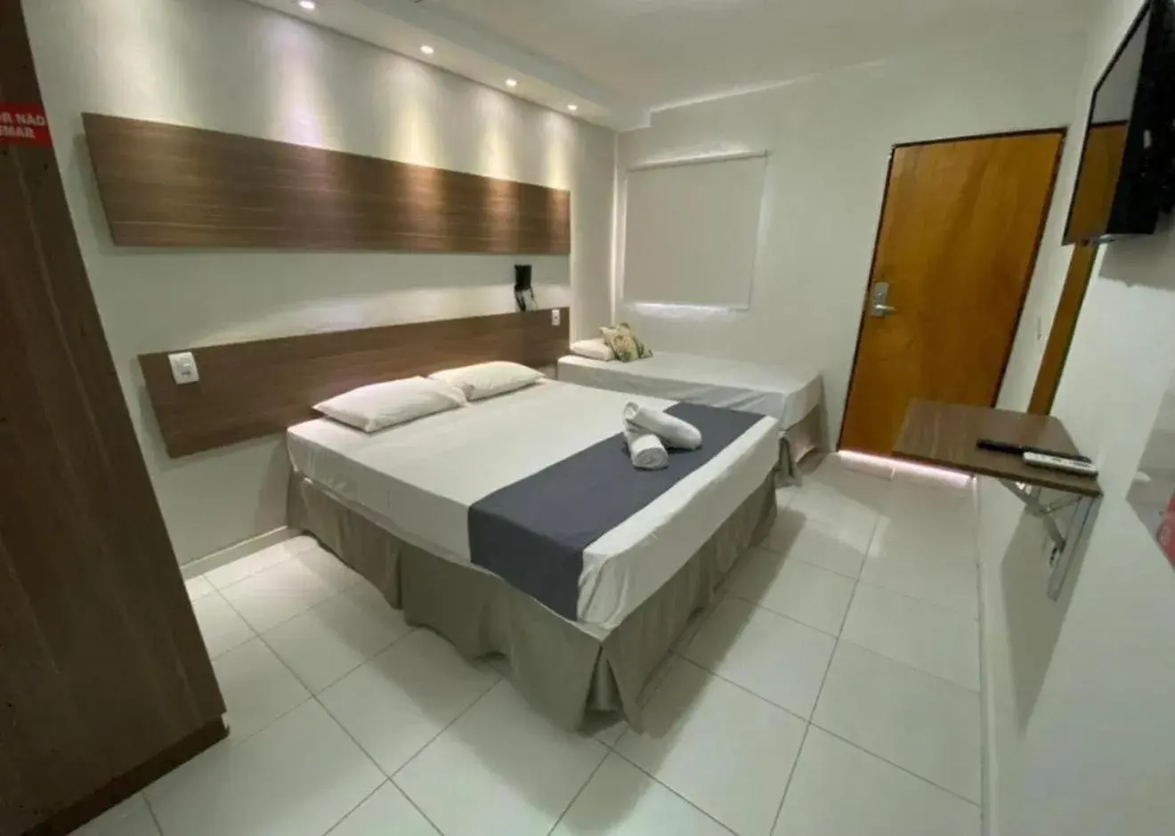 Bed in Hotel Pousada Alagoana Bed in Hotel Pousada Alagoana