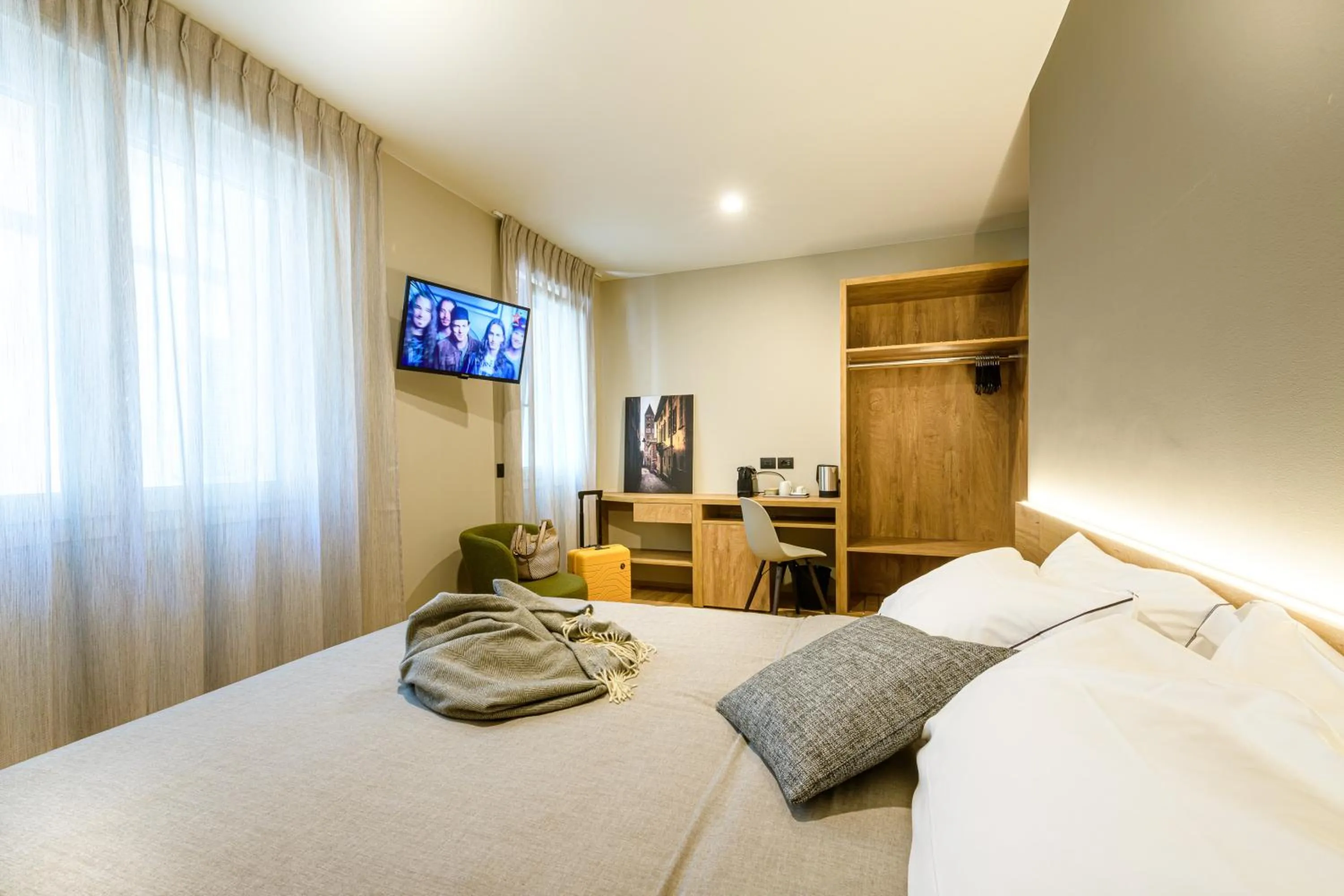 Bed in SANMARTINO SUITE