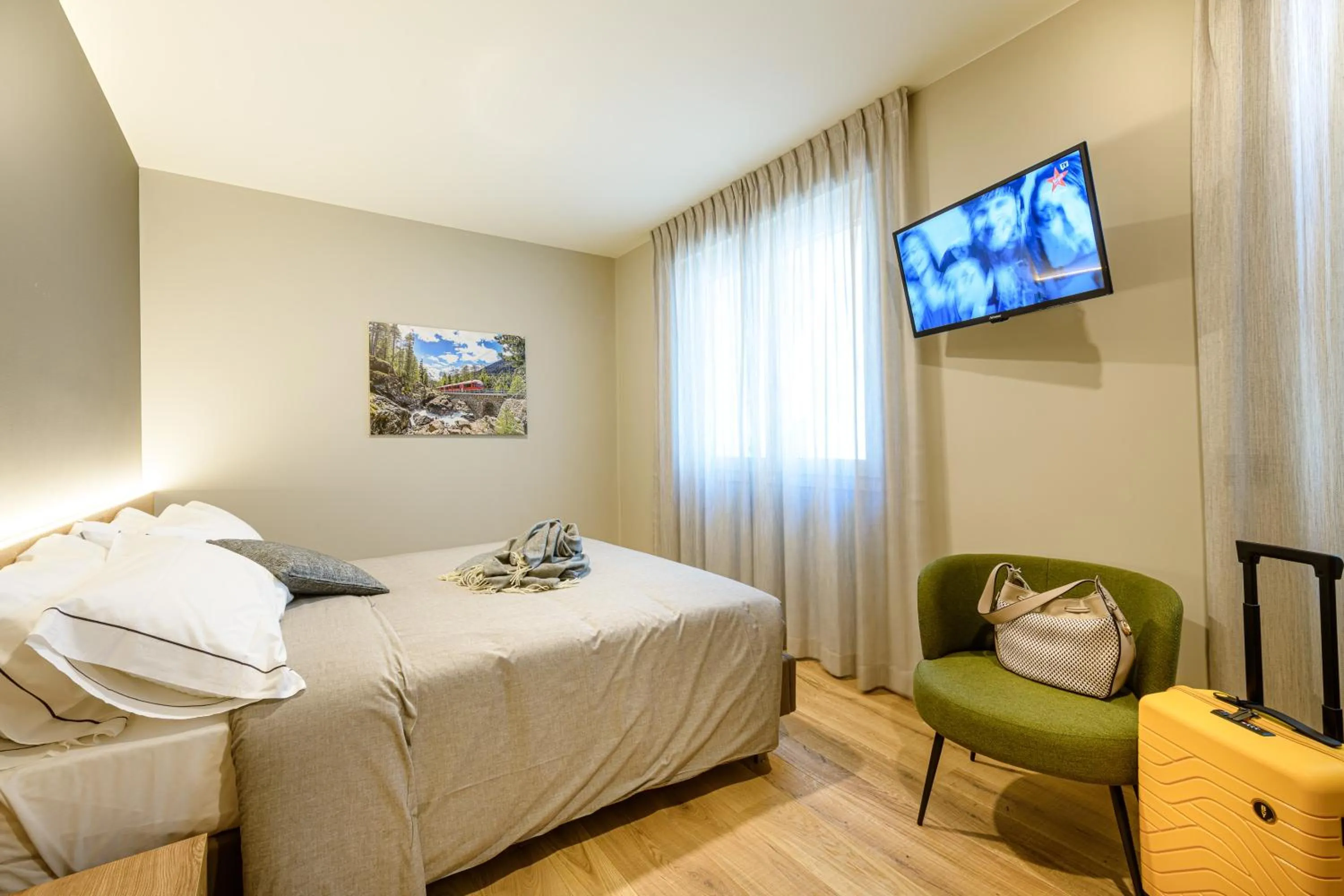 Bed in SANMARTINO SUITE