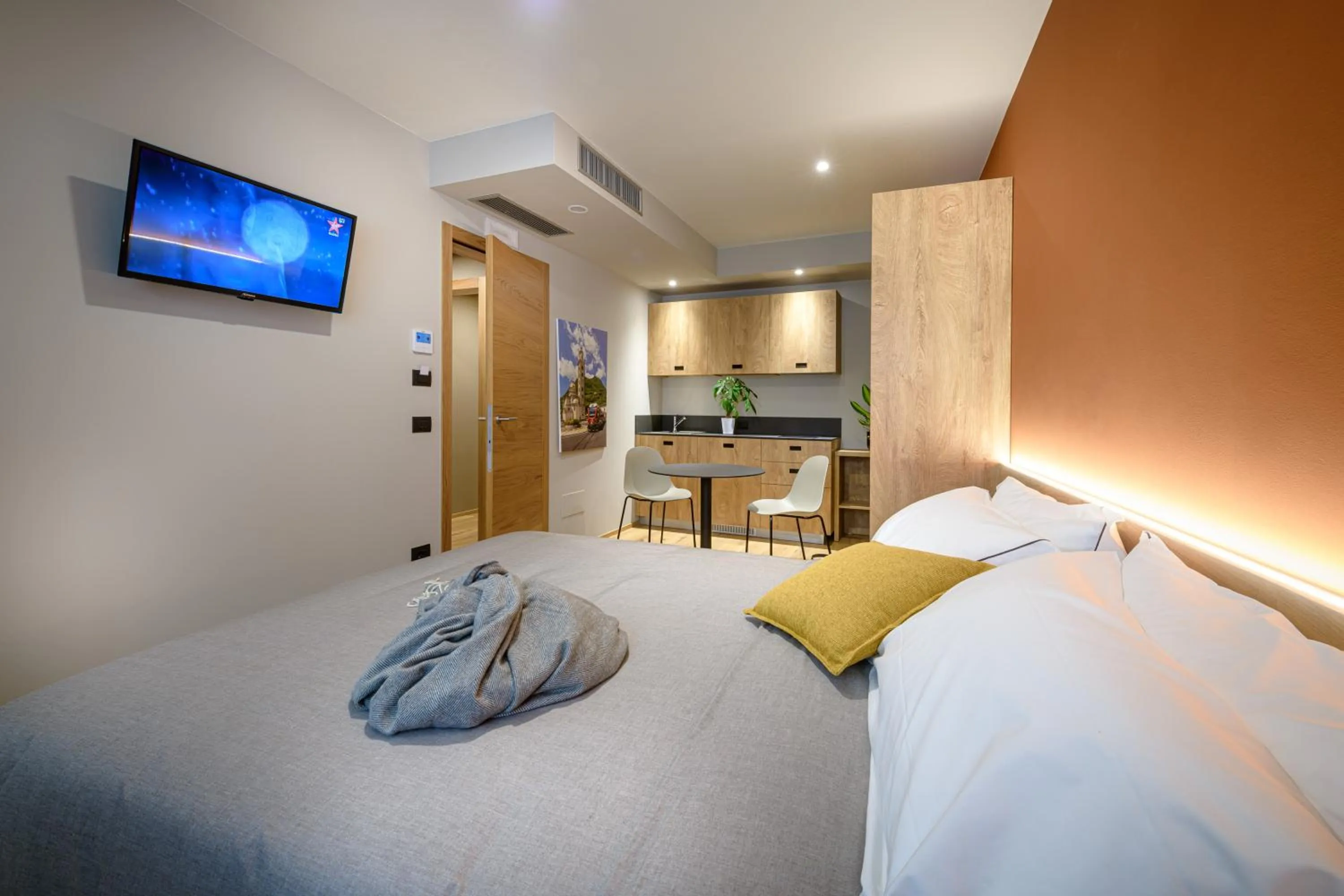 Bed in SANMARTINO SUITE