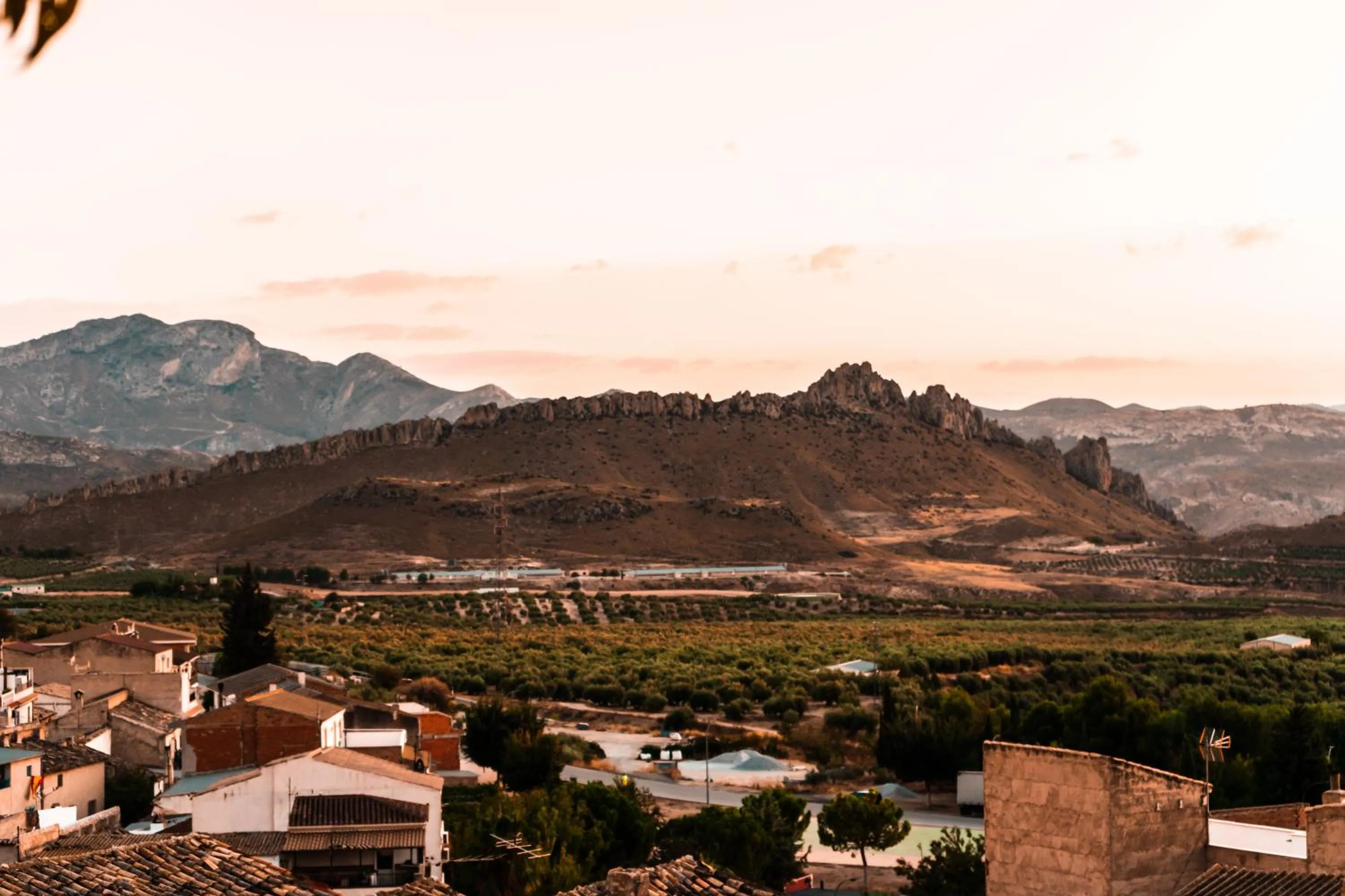 Natural landscape in Hotel Sierra de Huesa