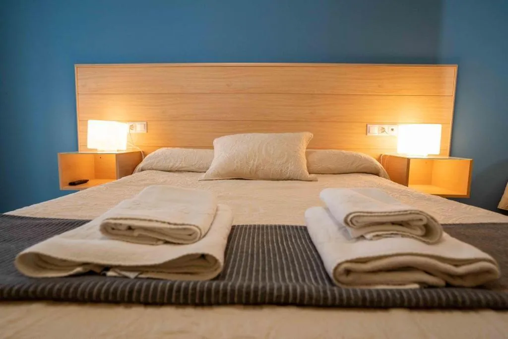 Bed in Hotel Sierra de Huesa