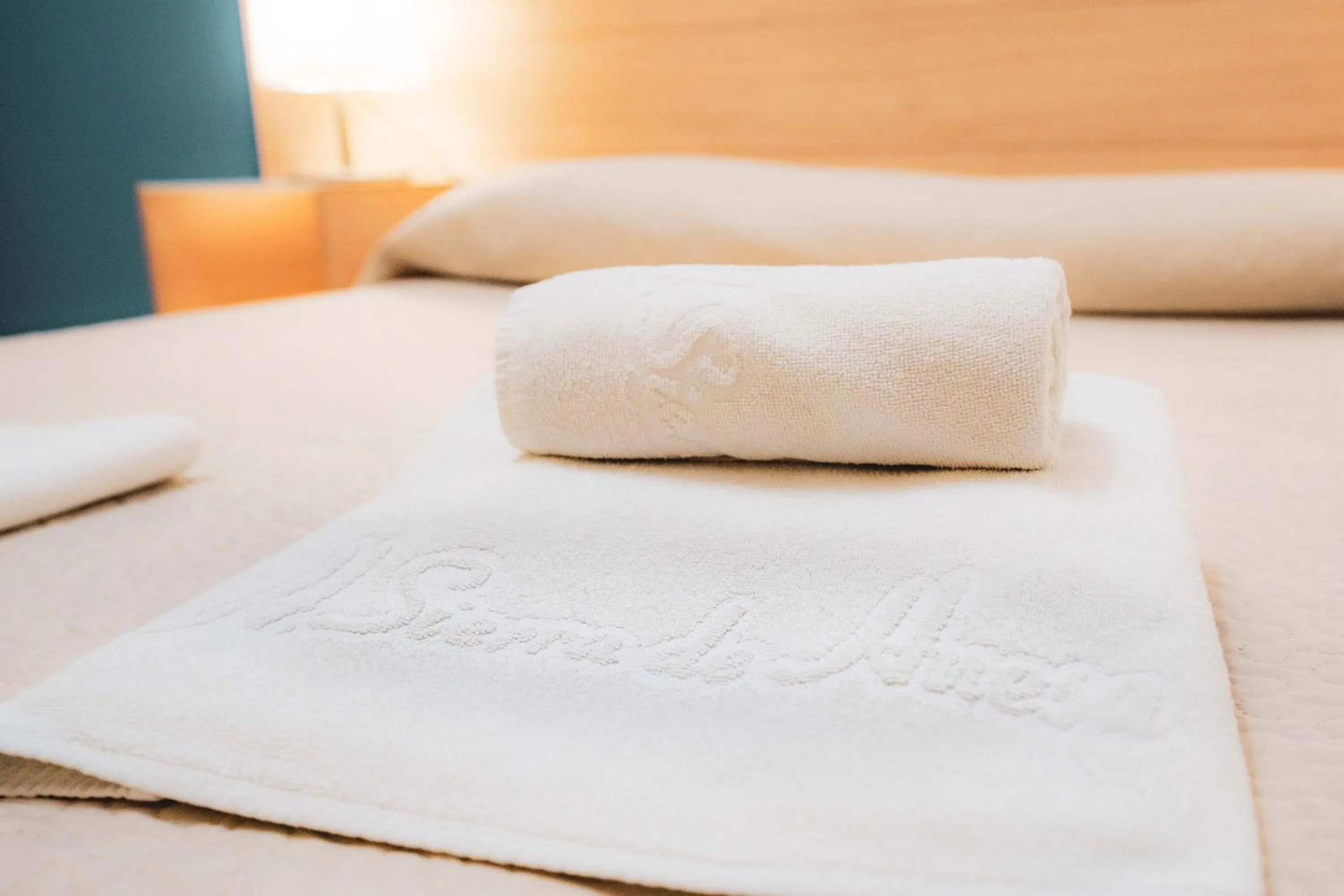 Bed in Hotel Sierra de Huesa