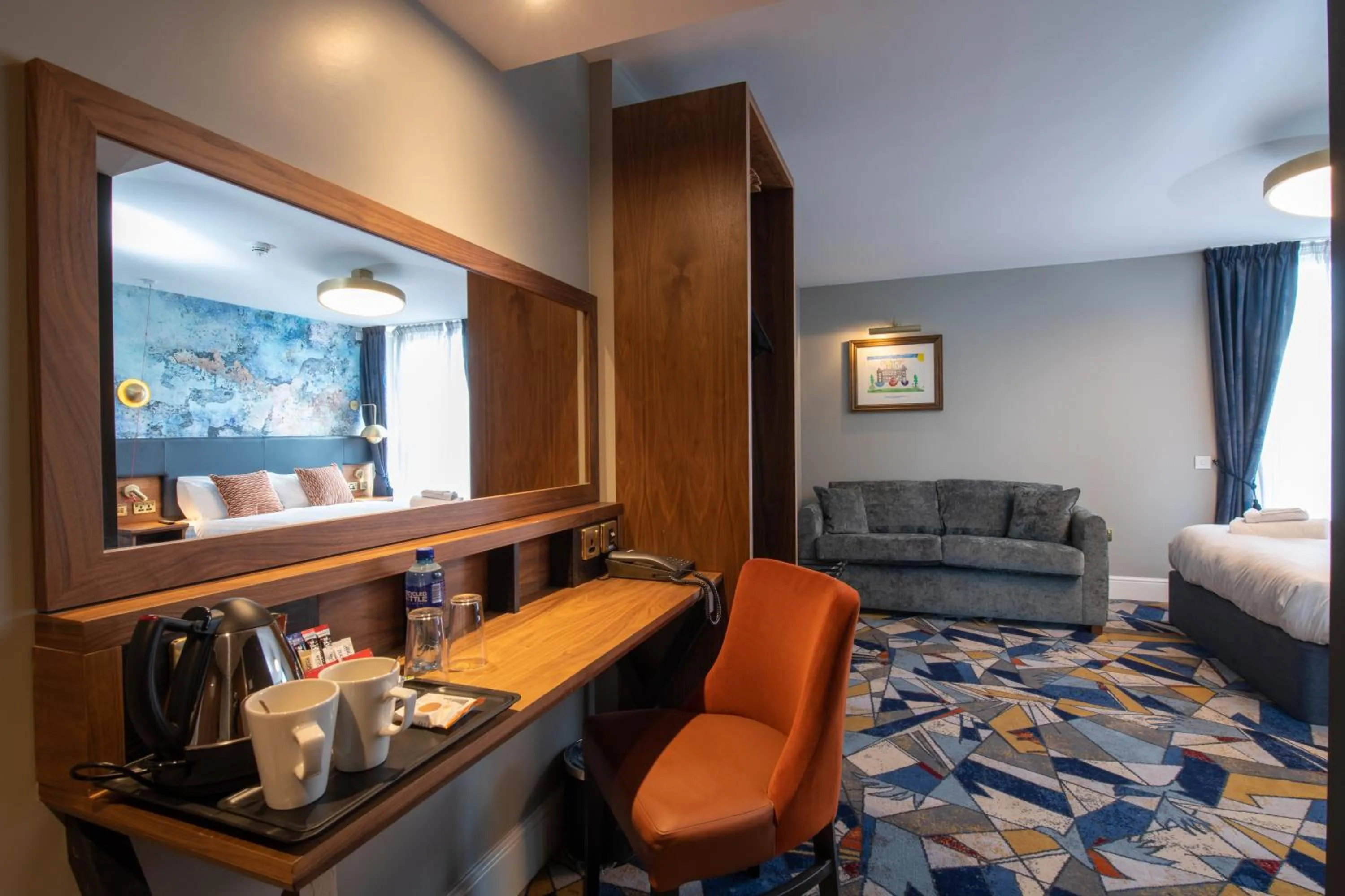 Bed in Keavan's Port Hotel, Dublin