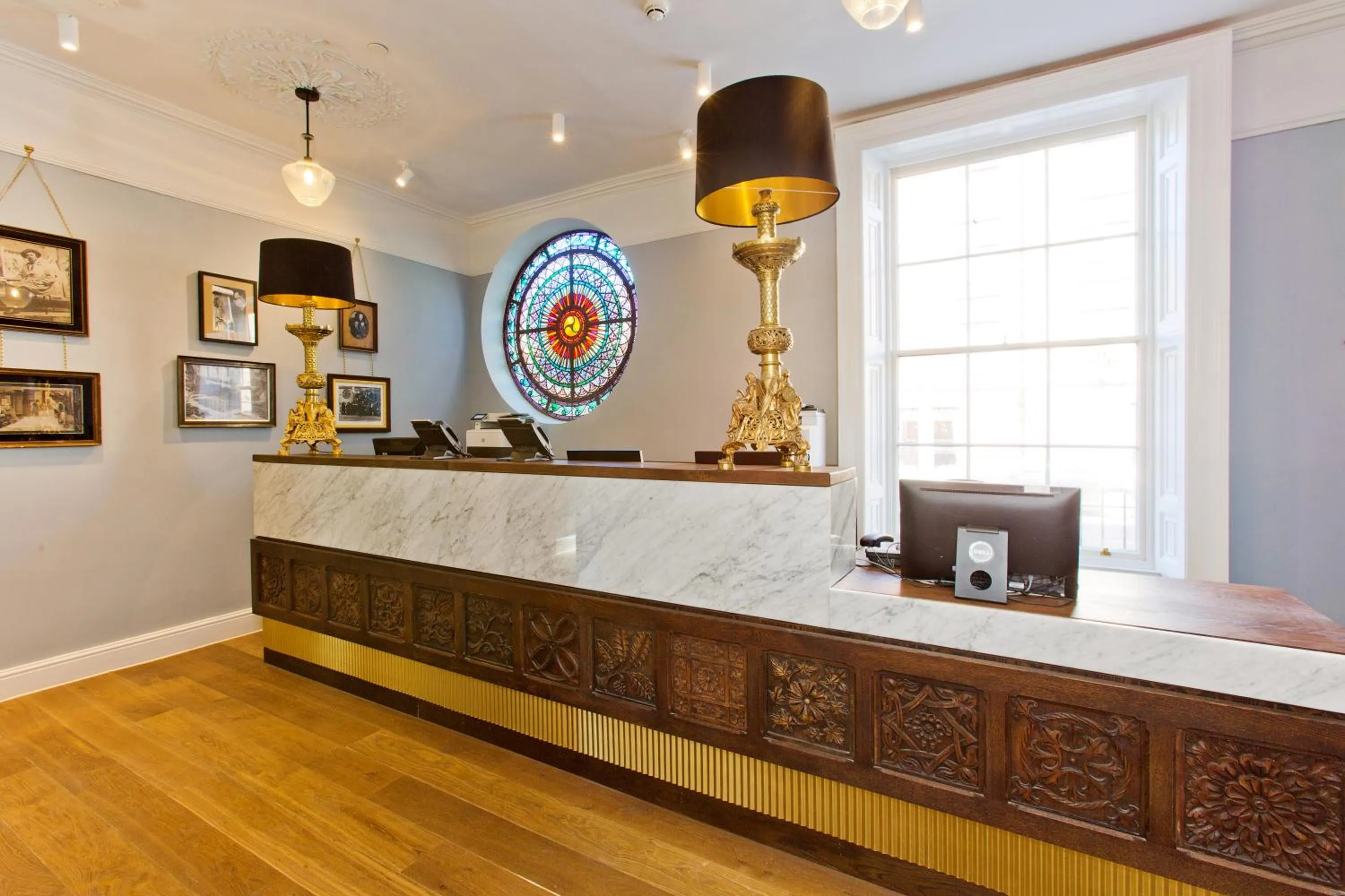 Lobby or reception in Keavan's Port Hotel, Dublin