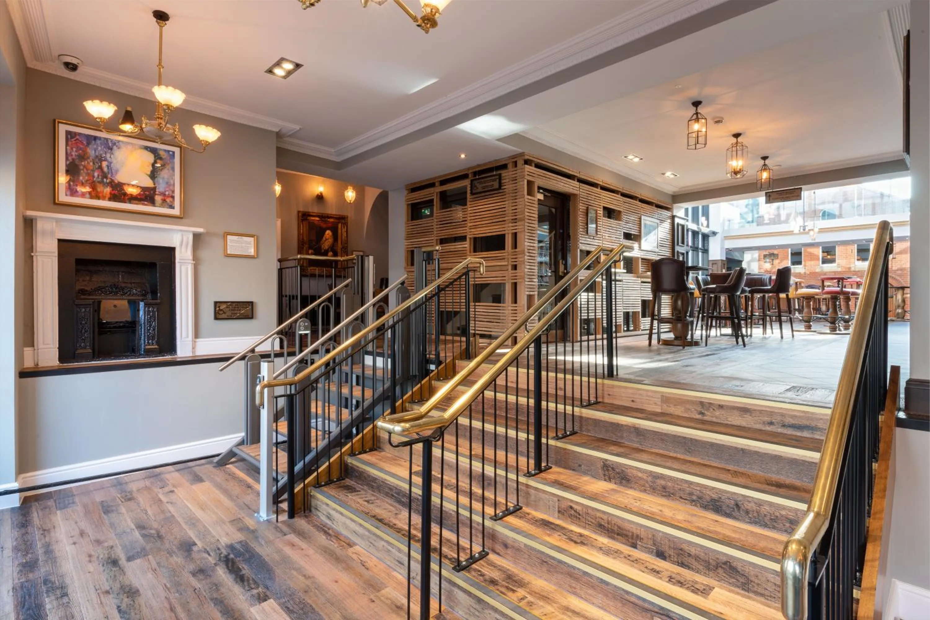 Property building in Keavan's Port Hotel, Dublin