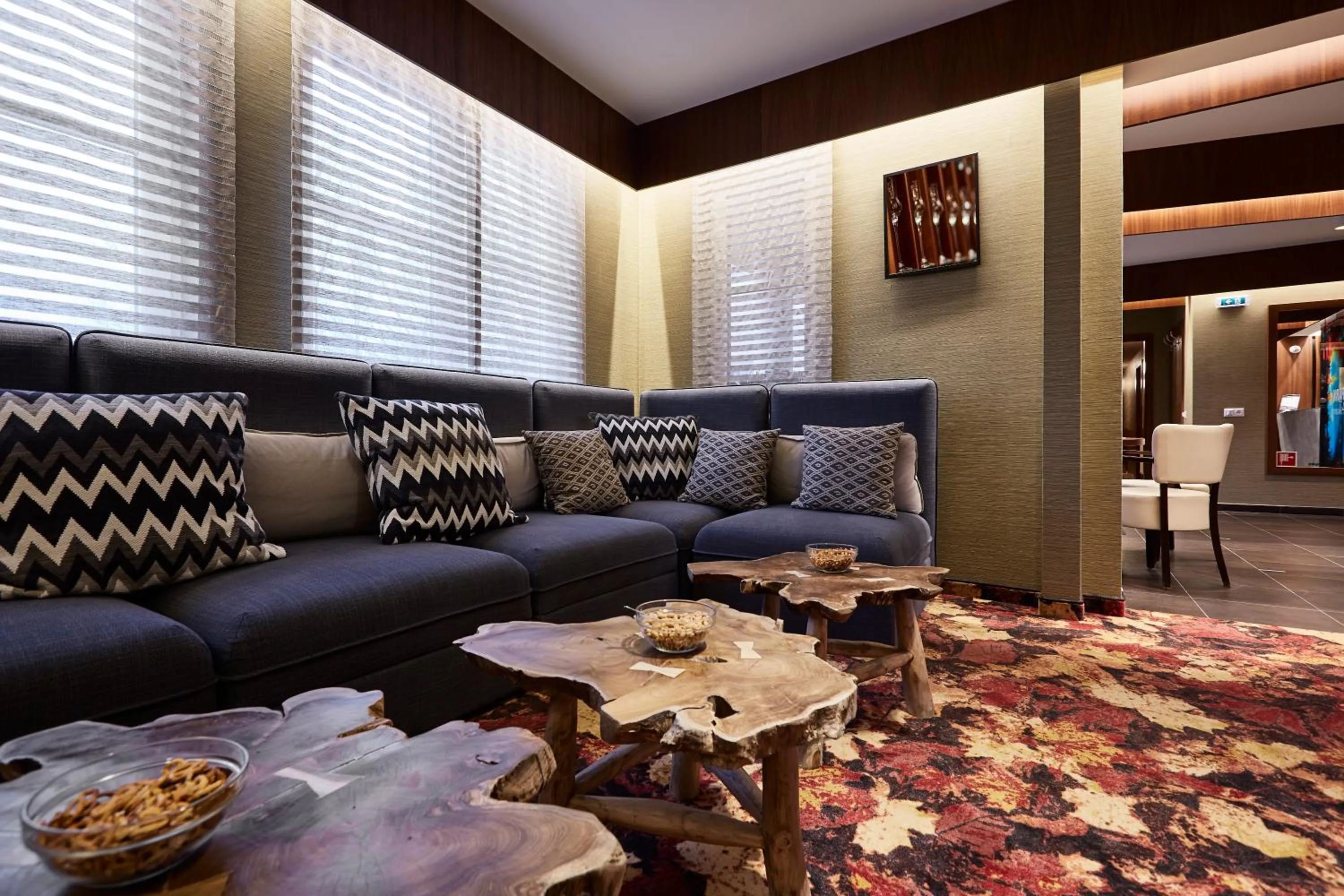 Lounge or bar in Hotel Lajta Park