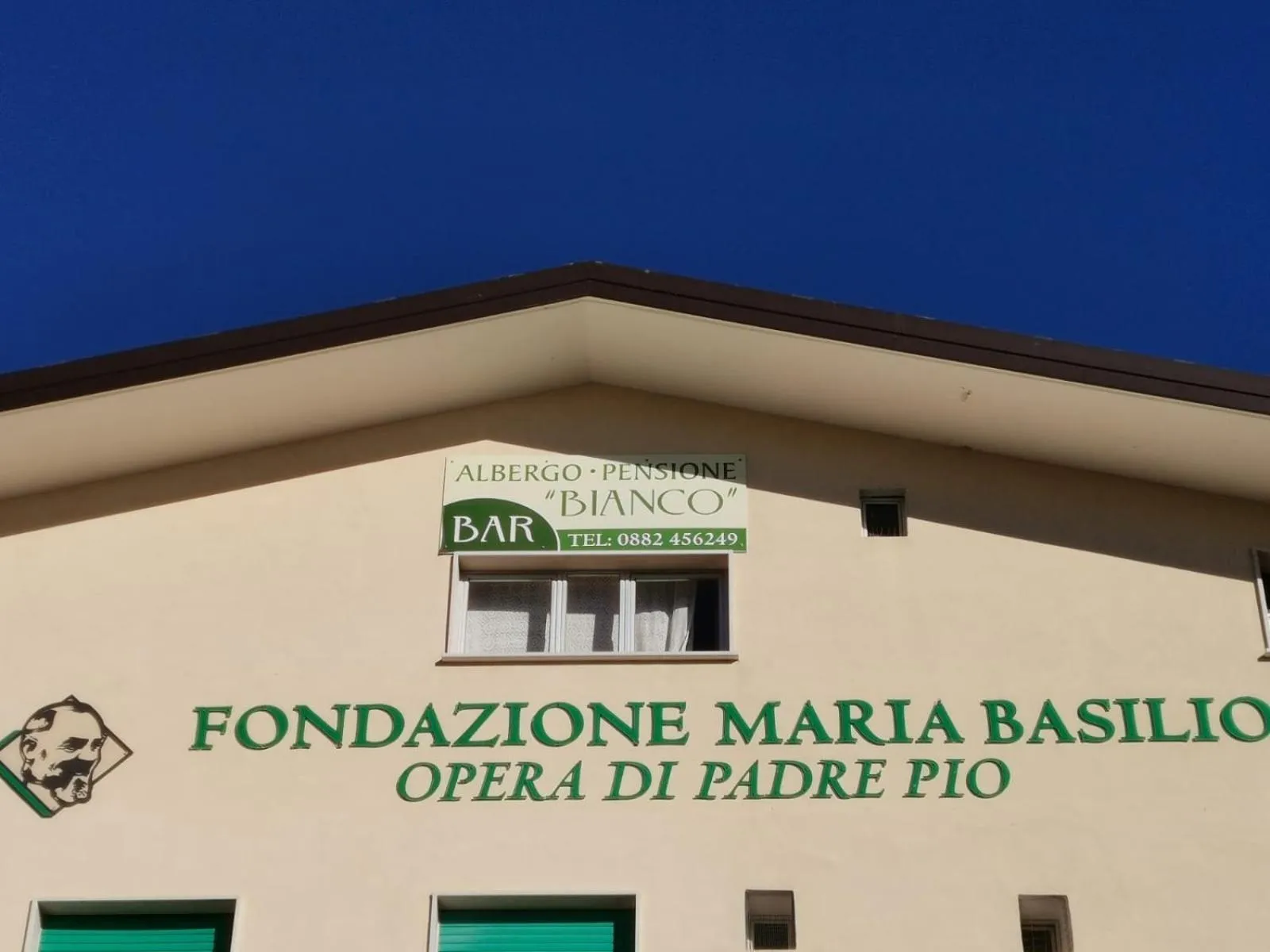 Property logo or sign in Albergo pensione Bianco