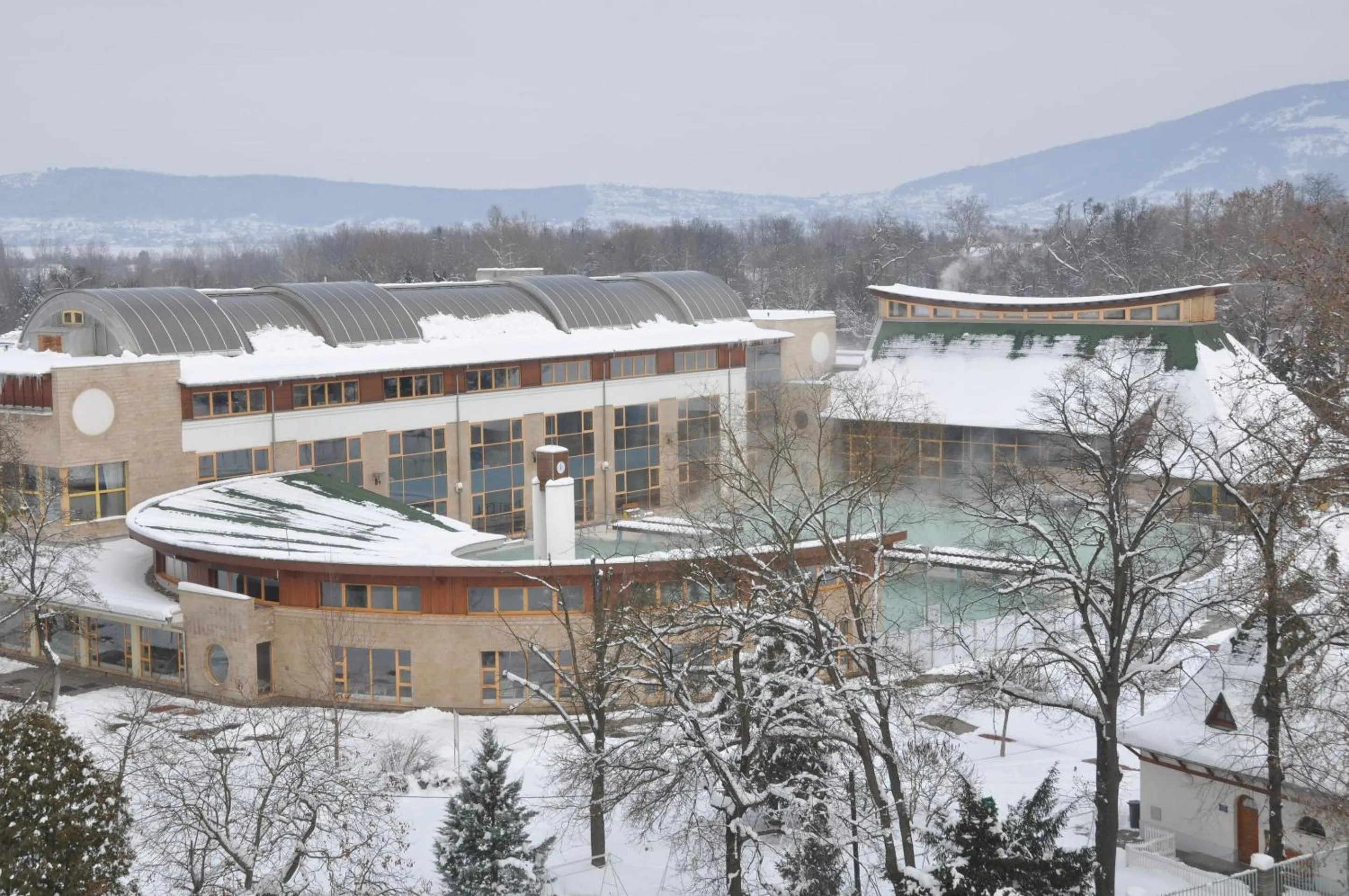 Bird's eye view in Ametiszt Hotel Harkány